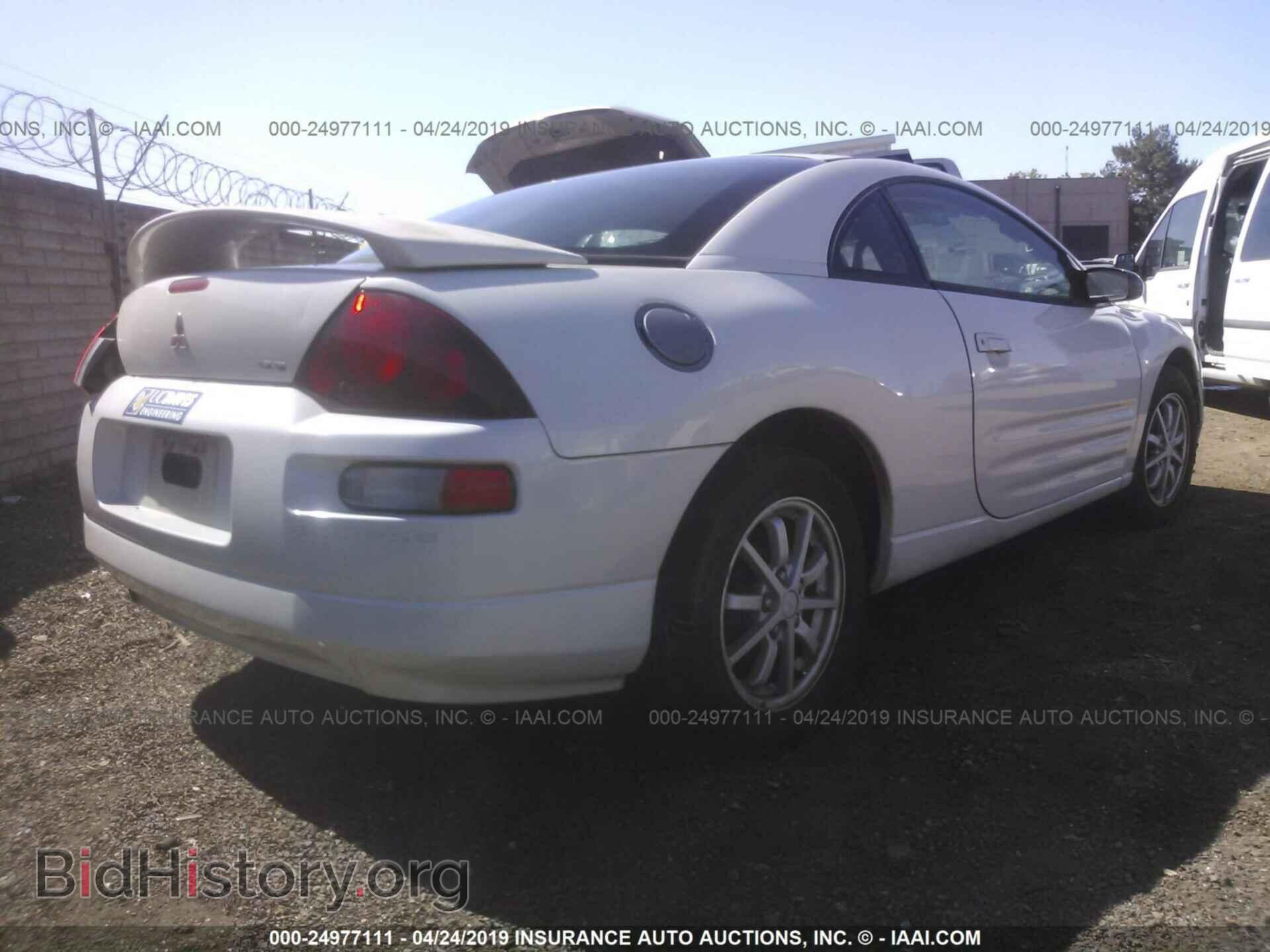 2001 MITSUBISHI ECLIPSE - VIN: 4A3AC44G61E225681 - Фото 4