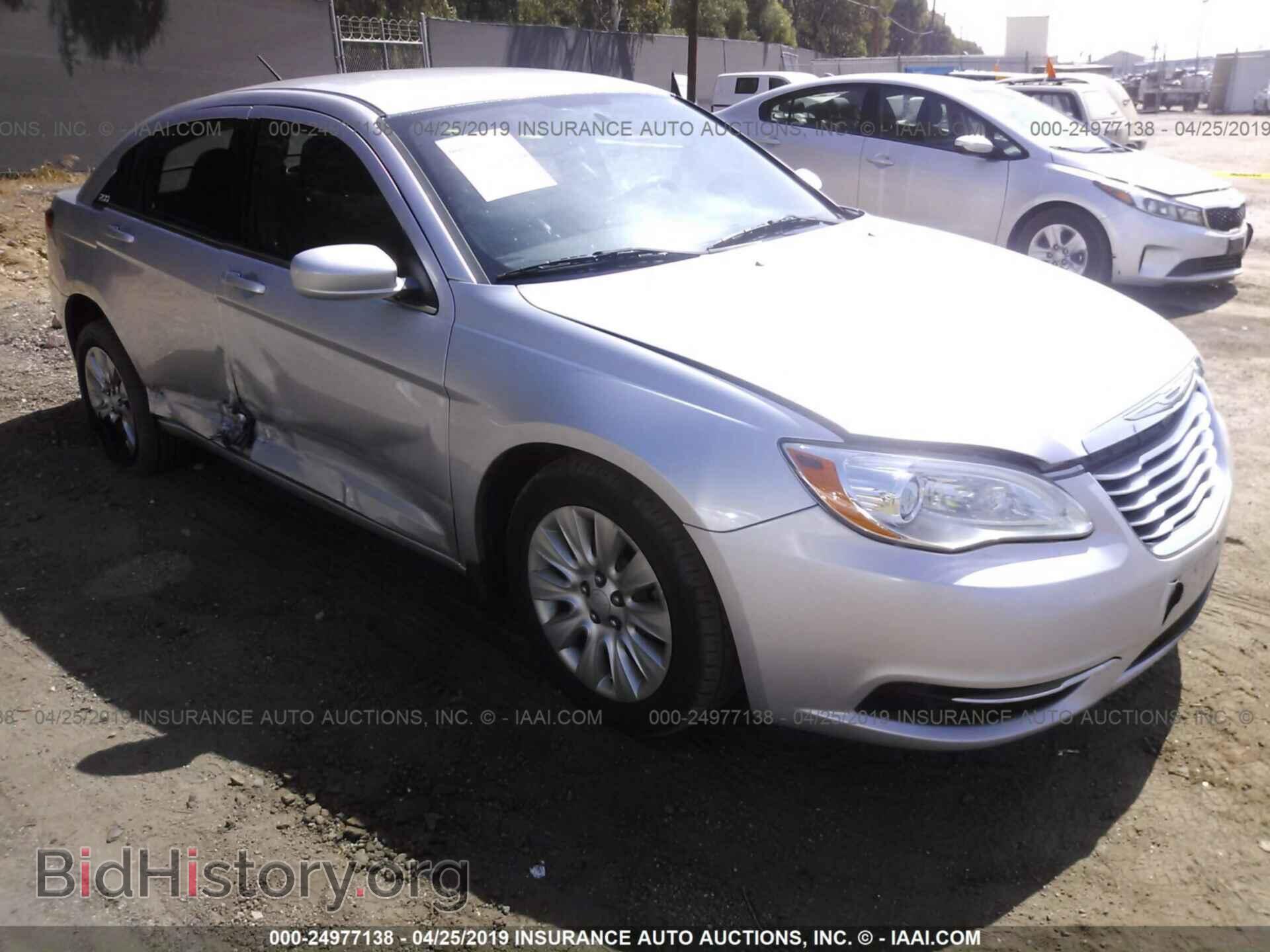 Фотография 1C3CCBAB3CN289581 - CHRYSLER 200 2012