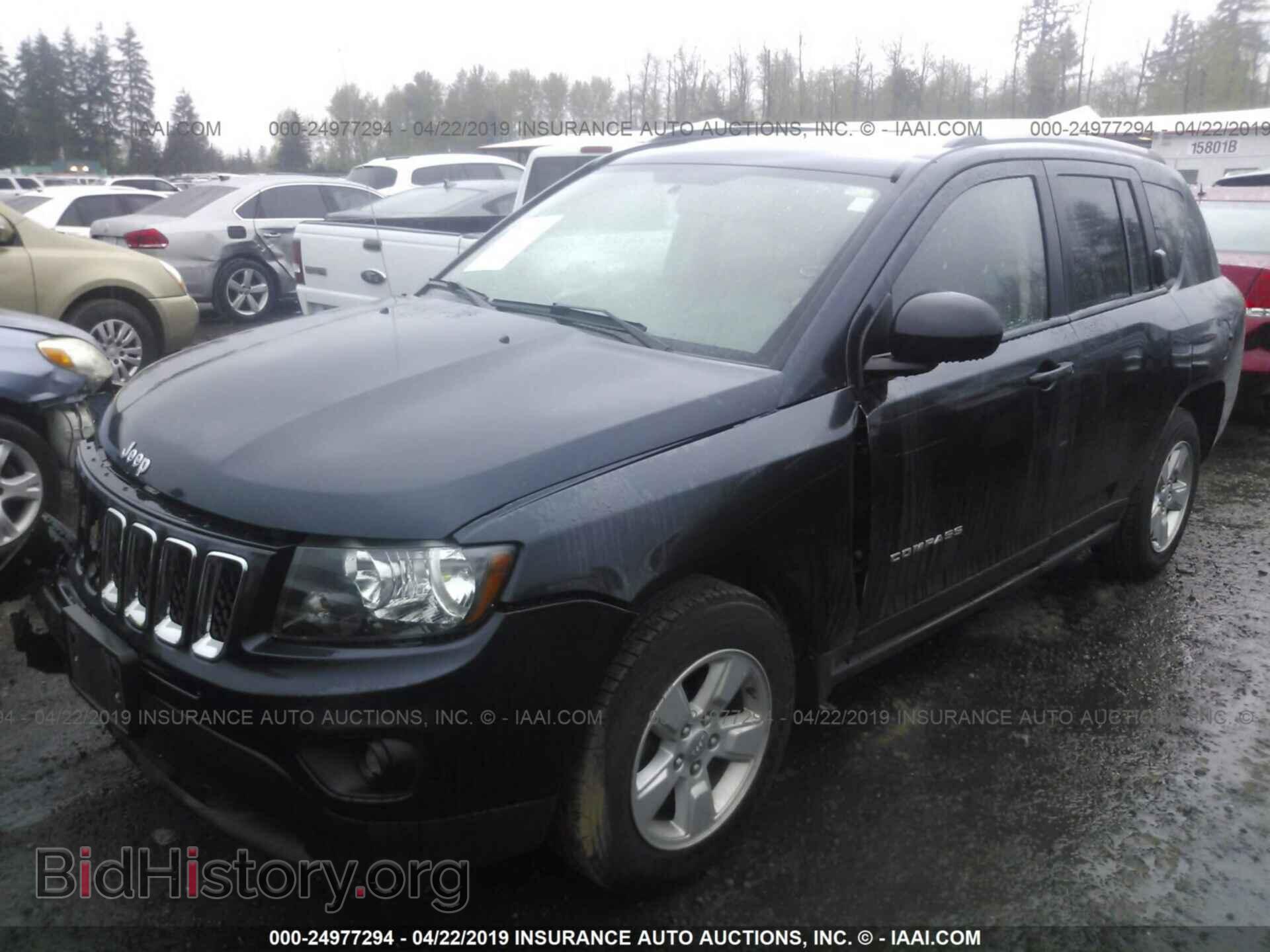 2015 JEEP COMPASS - VIN: 1C4NJCBA3FD386439 - Фото 2