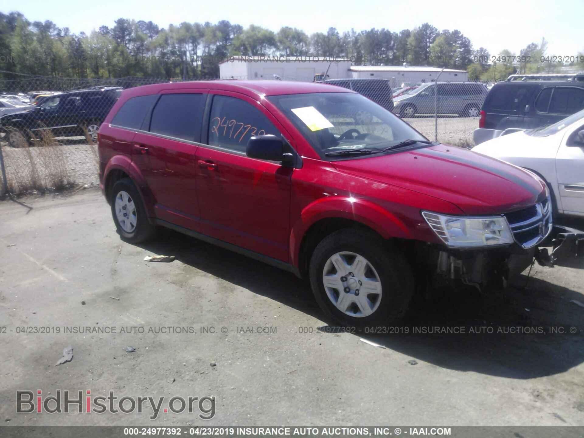 Photo 3C4PDCAB5CT362580 - DODGE JOURNEY 2012