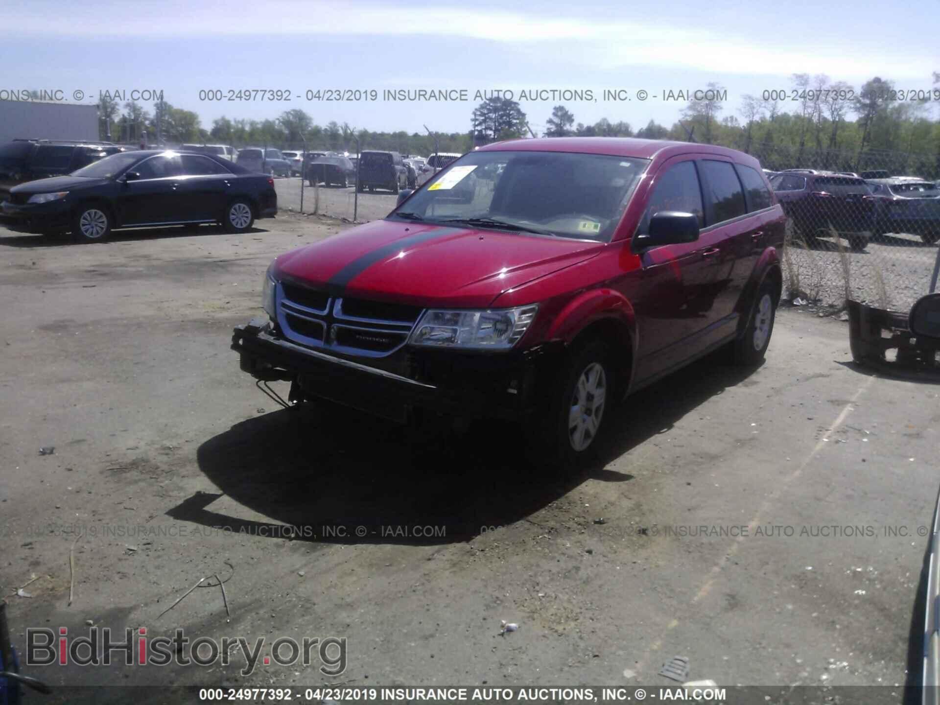 2012 DODGE JOURNEY - VIN: 3C4PDCAB5CT362580 - Фото 2