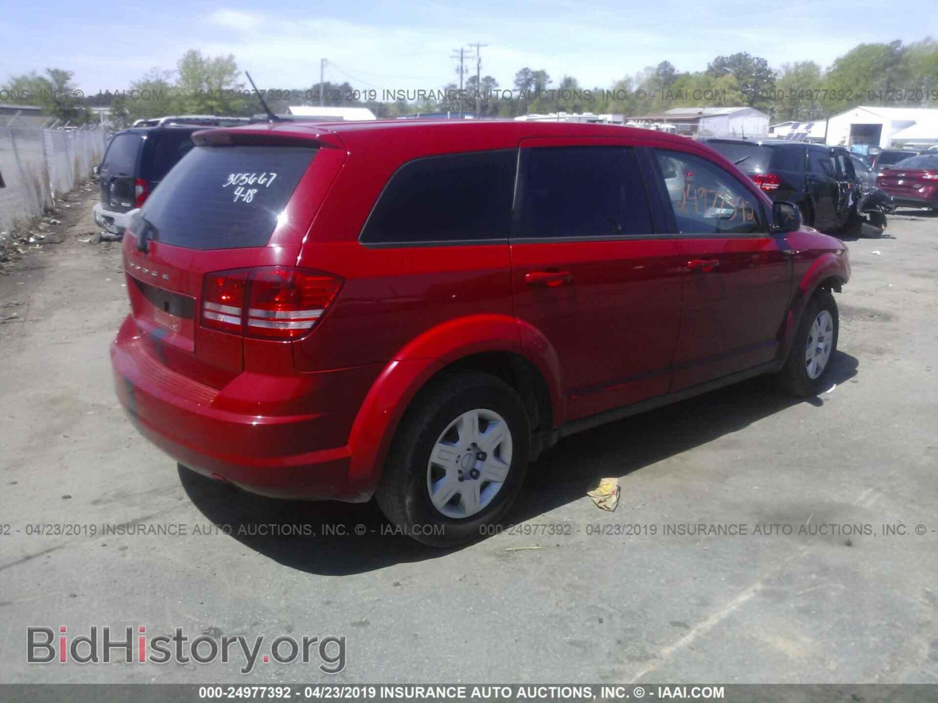 2012 DODGE JOURNEY - VIN: 3C4PDCAB5CT362580 - Фото 4