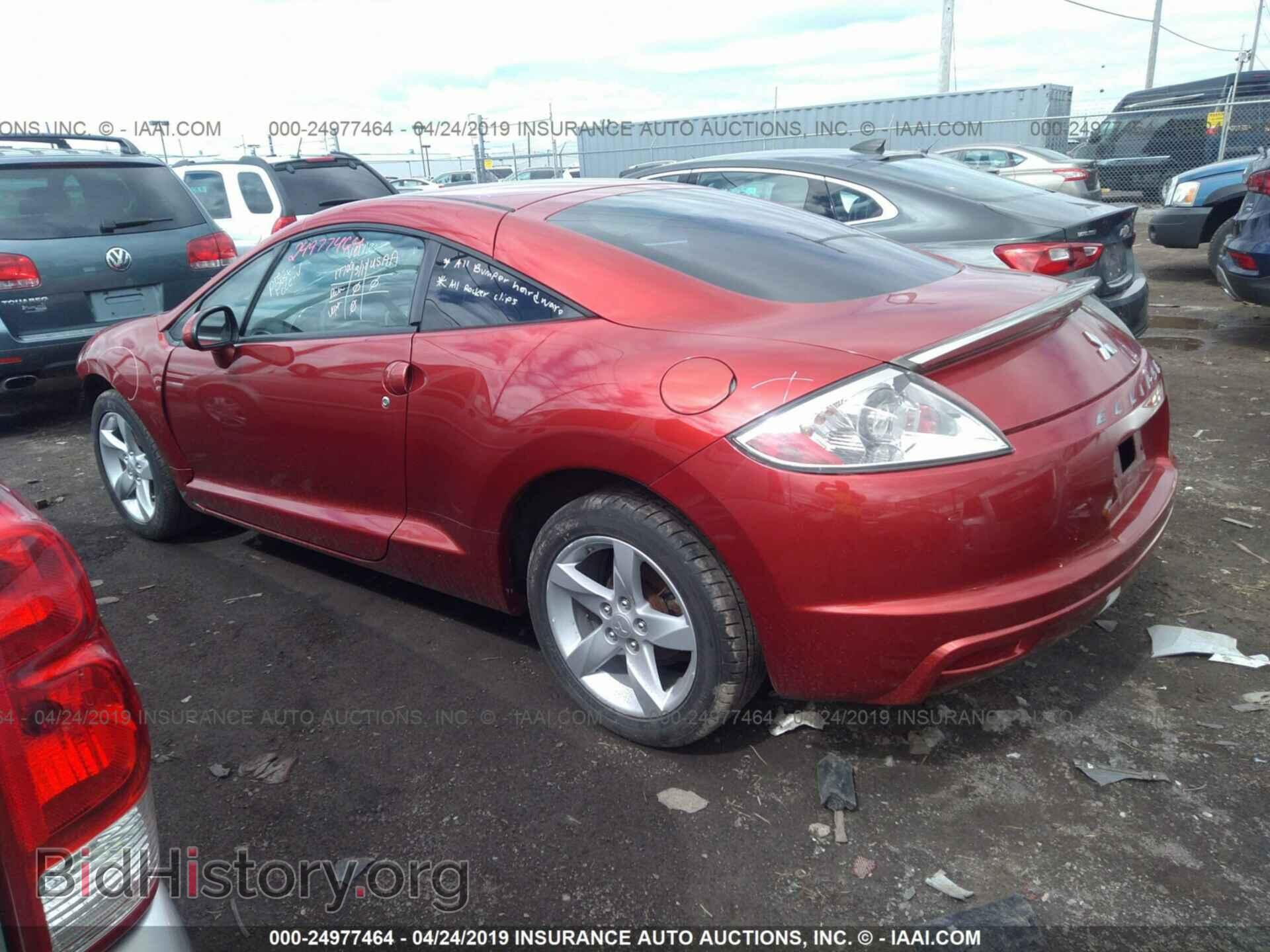 2009 MITSUBISHI ECLIPSE - VIN: 4A3AK24F39E010558 - Фото 3