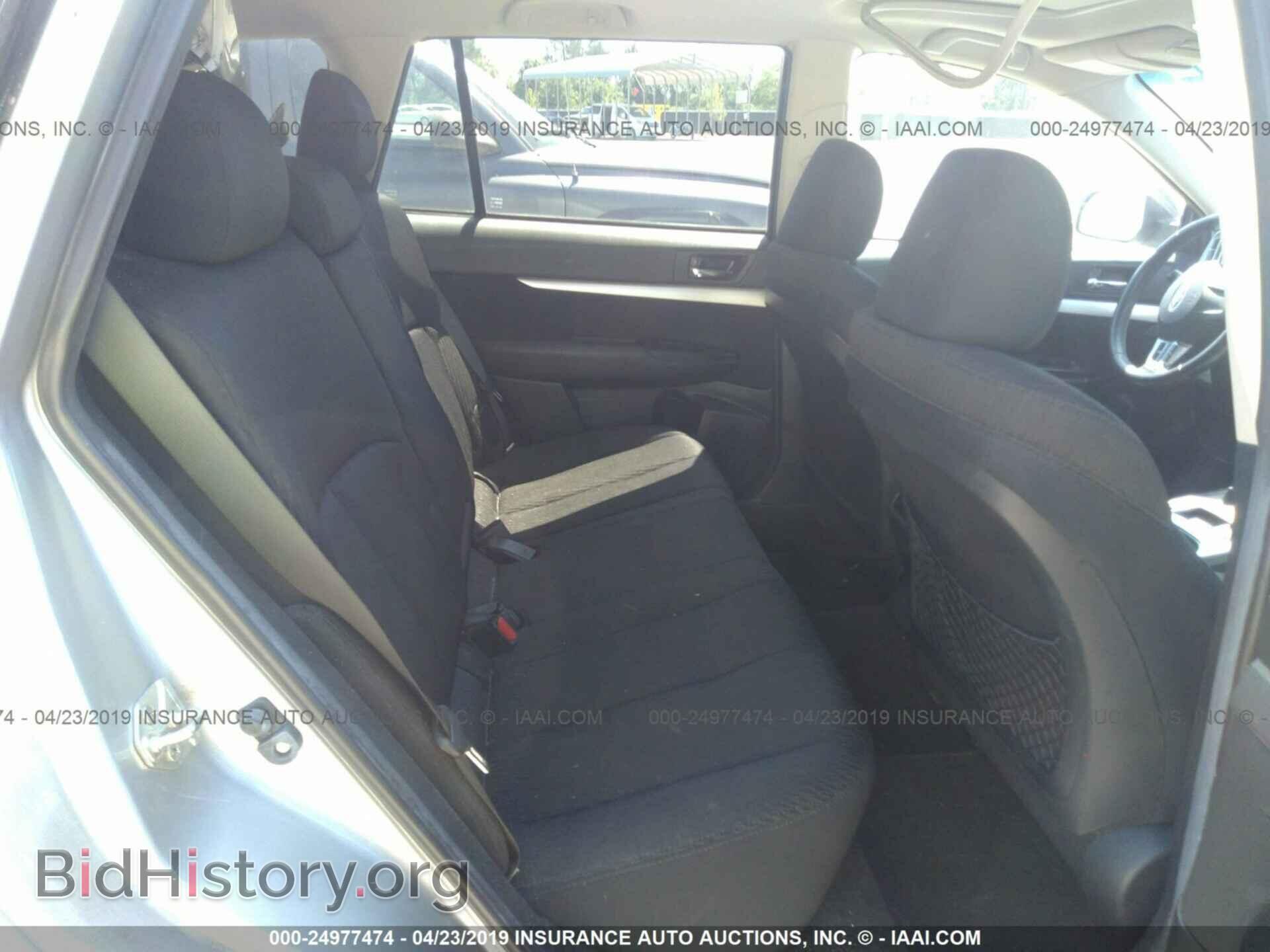 2012 SUBARU OUTBACK - VIN: 4S4BRBGC2C3203349 - Photo 8