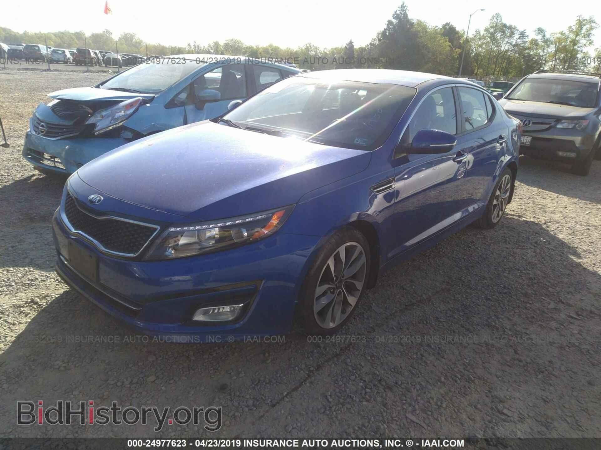 2015 KIA OPTIMA - VIN: 5XXGR4A78FG358168 - Фото 2