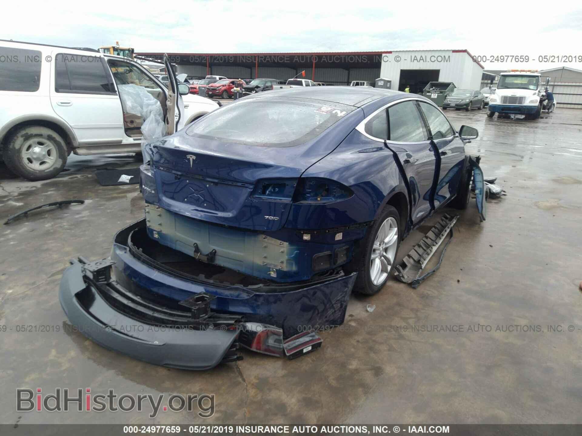 2015 TESLA MODEL S - VIN: 5YJSA1S27FF092051 - Фото 4