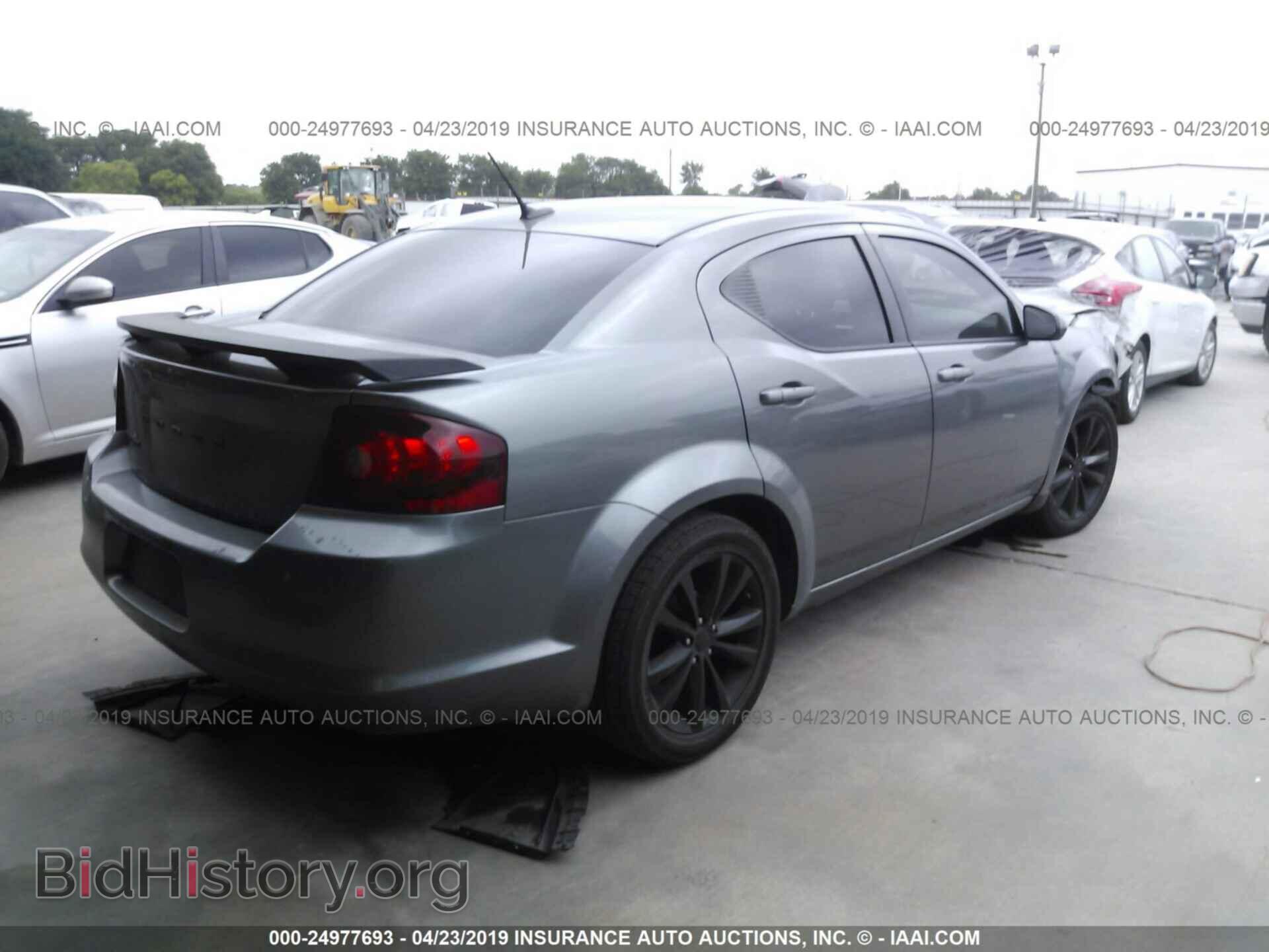 2013 DODGE AVENGER - VIN: 1C3CDZCB4DN633889 - Фото 4