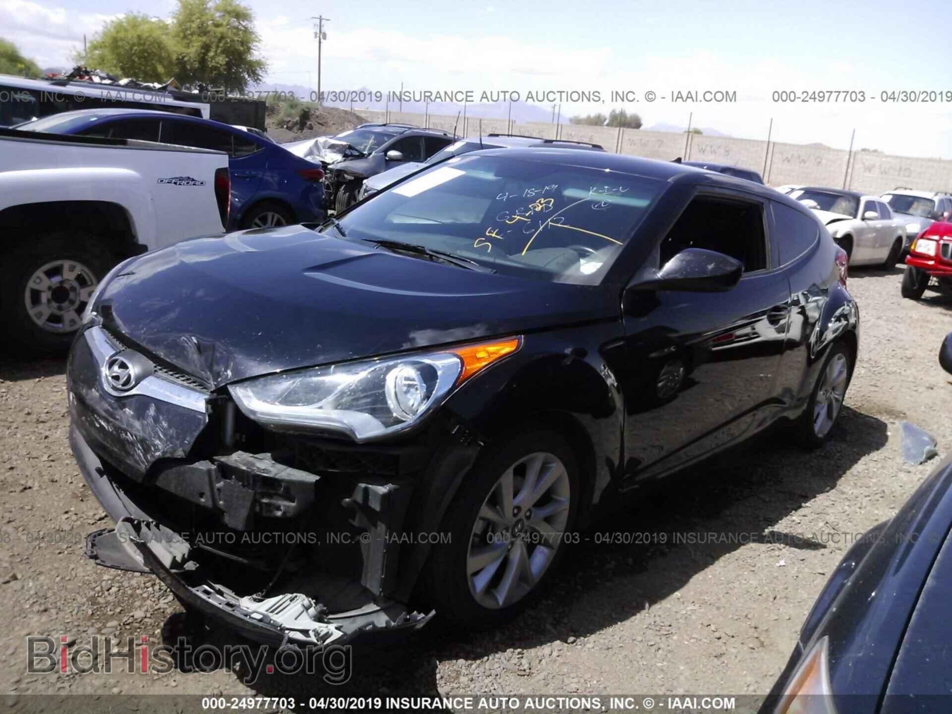 2017 HYUNDAI VELOSTER - VIN: KMHTC6AD4HU306112 - Фото 2