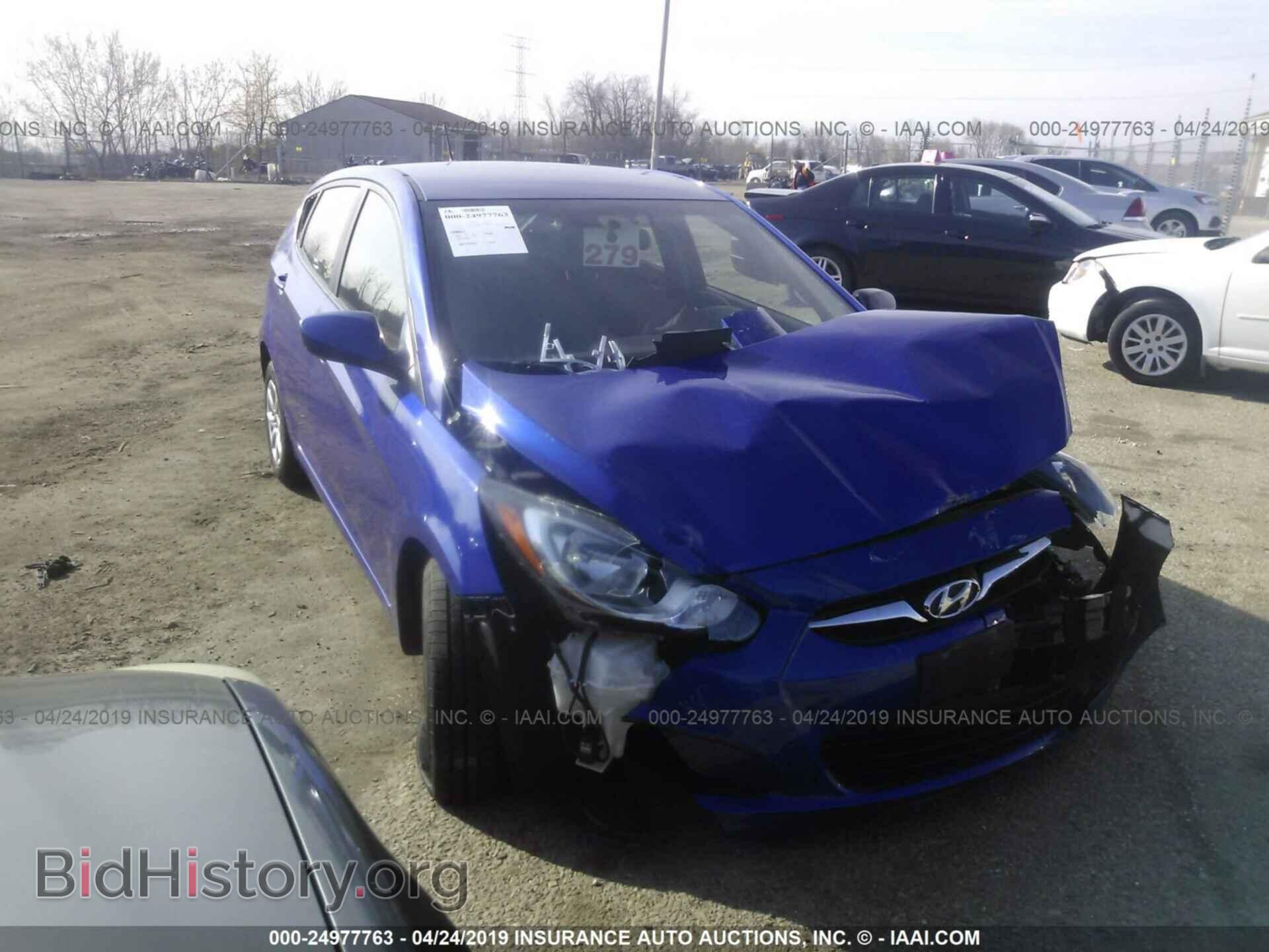 Фотография KMHCT5AE4CU016335 - HYUNDAI ACCENT 2012