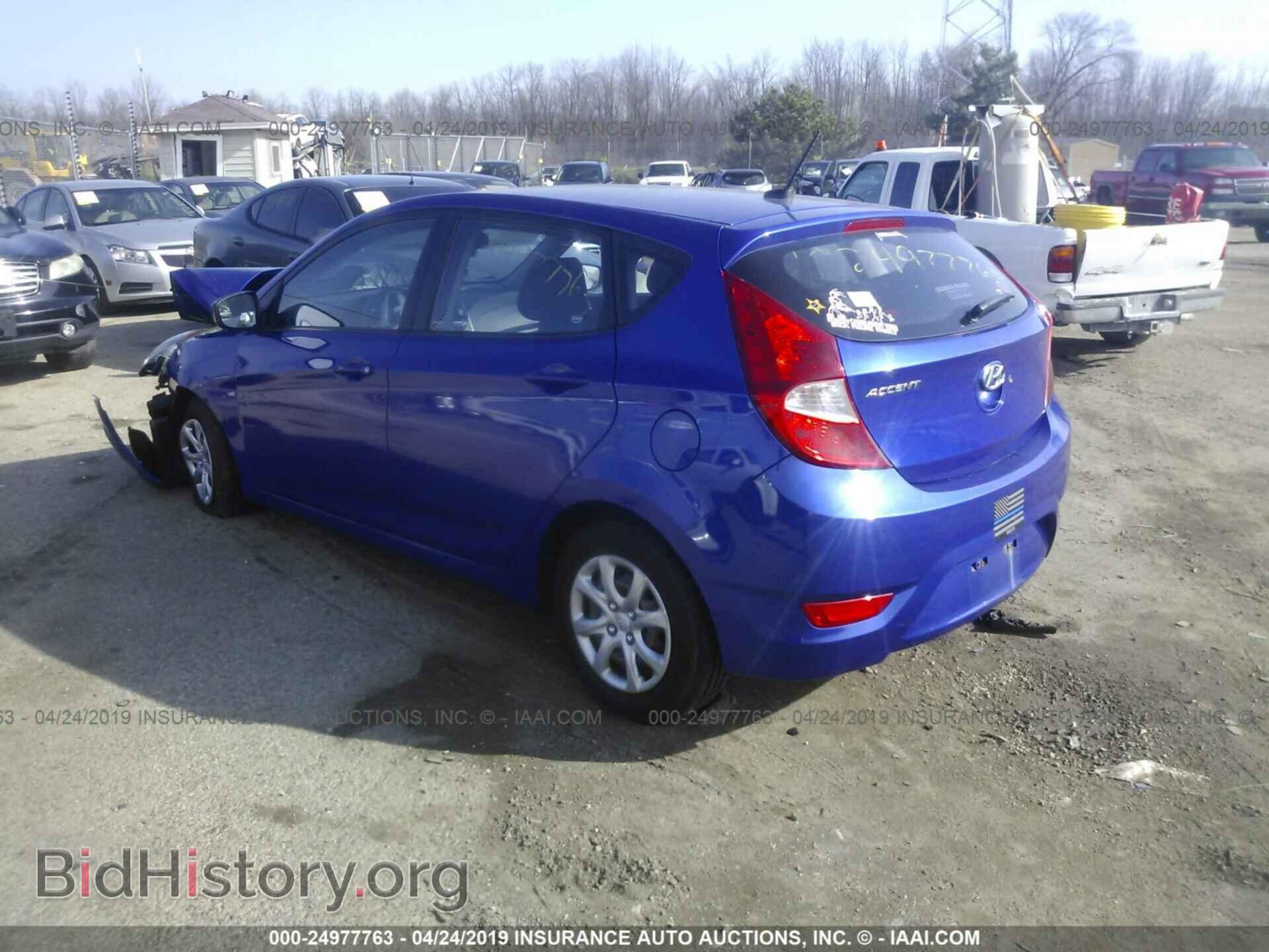 2012 HYUNDAI ACCENT - VIN: KMHCT5AE4CU016335 - Фото 3