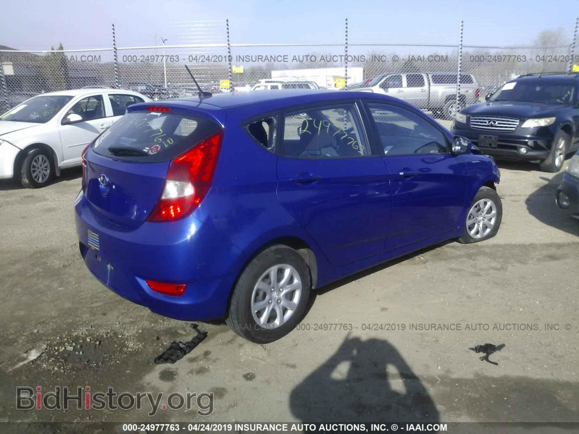 2012 HYUNDAI ACCENT - VIN: KMHCT5AE4CU016335 - Фото 4