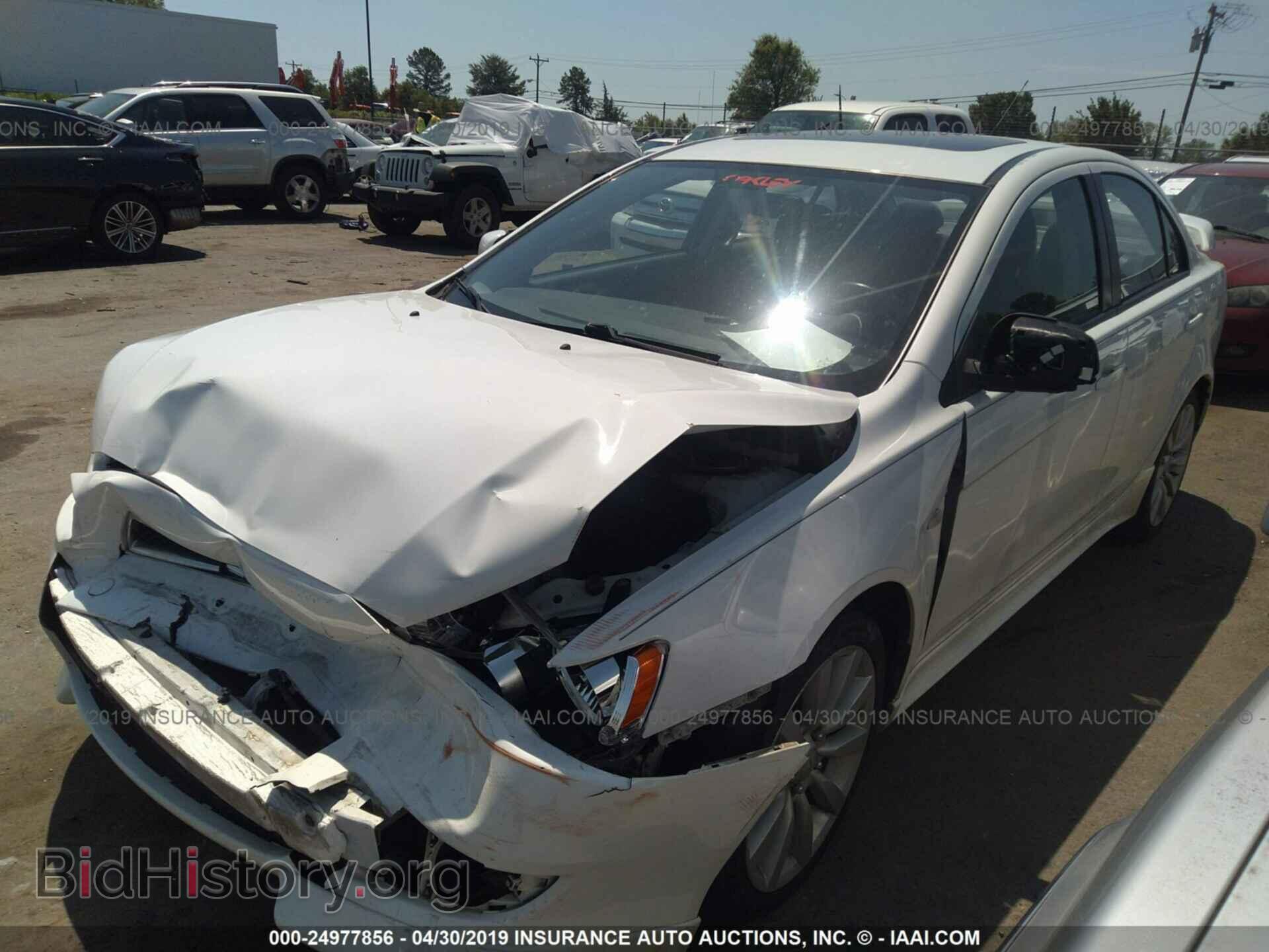 2009 MITSUBISHI LANCER - VIN: JA3AU86W79U012606 - Фото 2