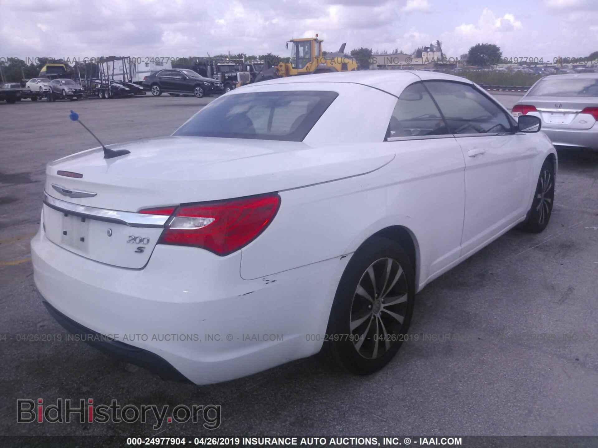2012 CHRYSLER 200 - VIN: 1C3BCBGGXCN213421 - Фото 4