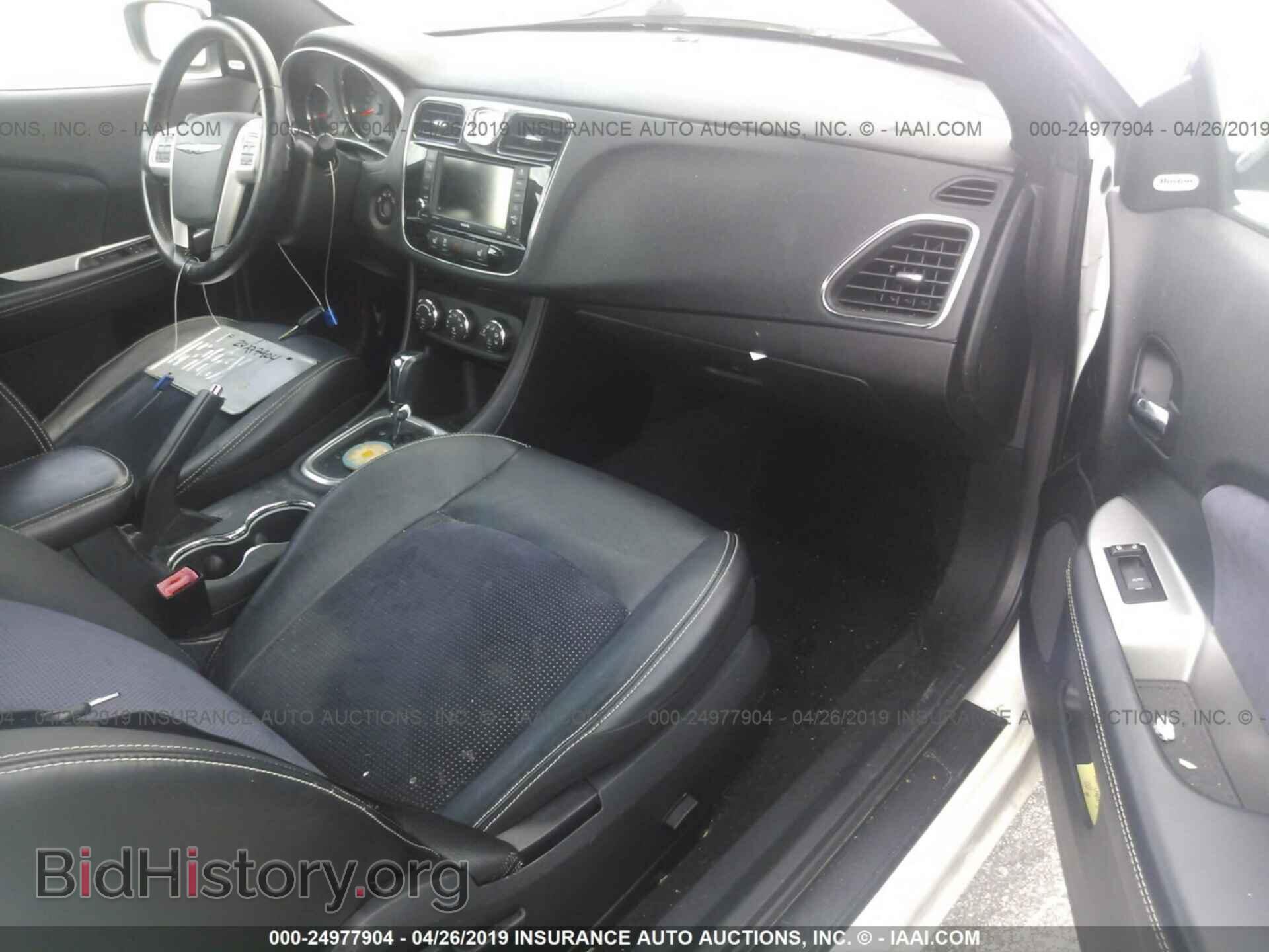 2012 CHRYSLER 200 - VIN: 1C3BCBGGXCN213421 - Фото 5