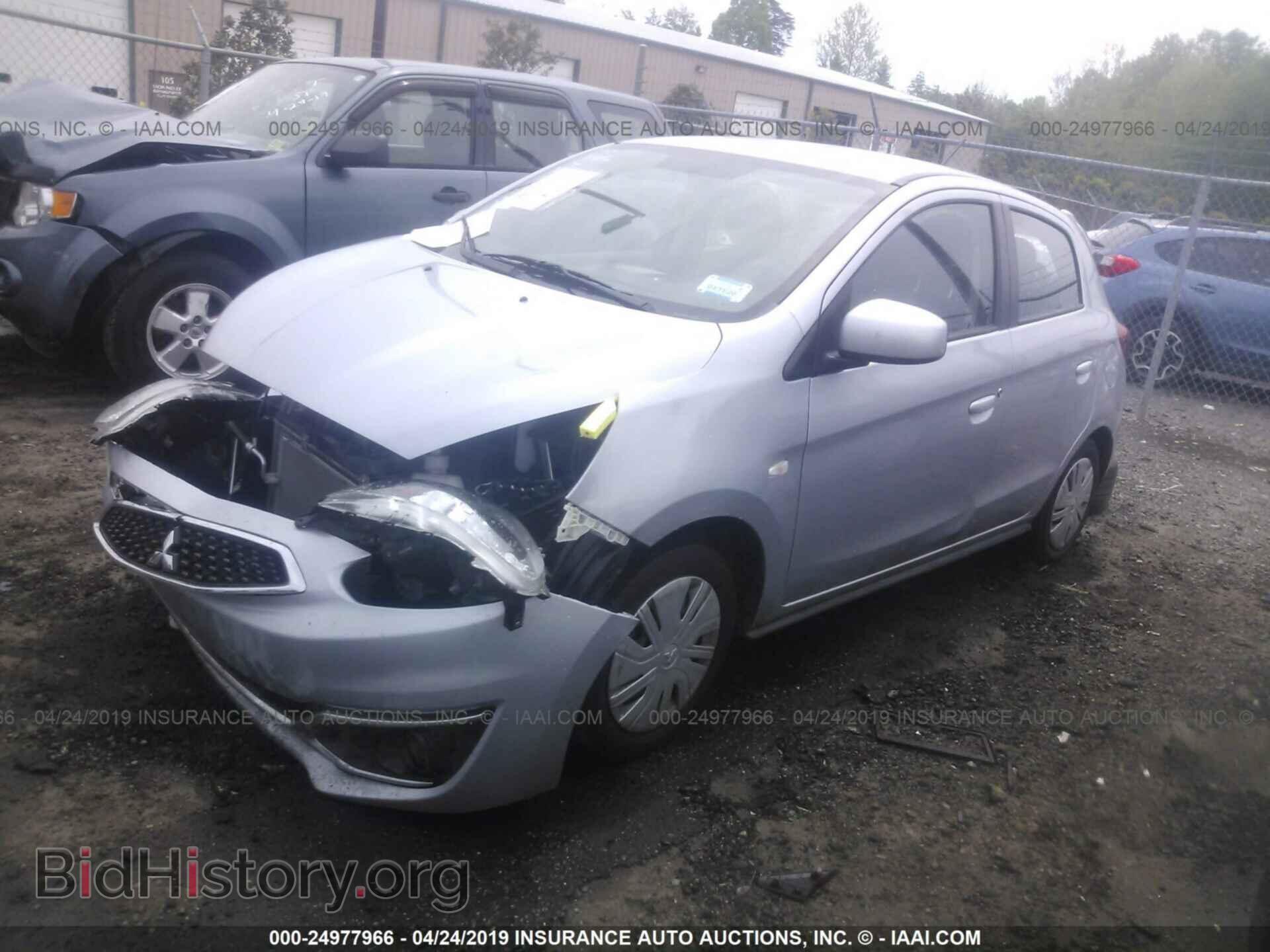 2017 MITSUBISHI MIRAGE - VIN: ML32A3HJ6HH021617 - Фото 2