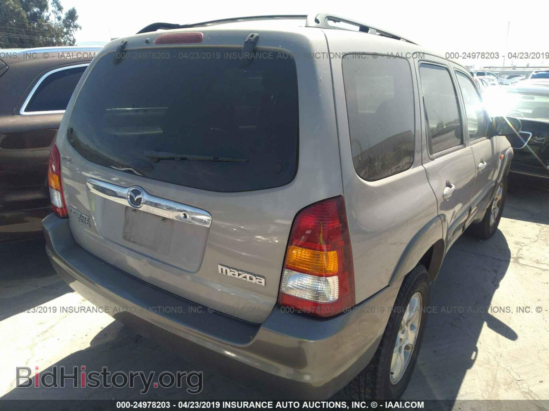 2001 MAZDA TRIBUTE - VIN: 4F2YU09141KM68399 - Фото 4
