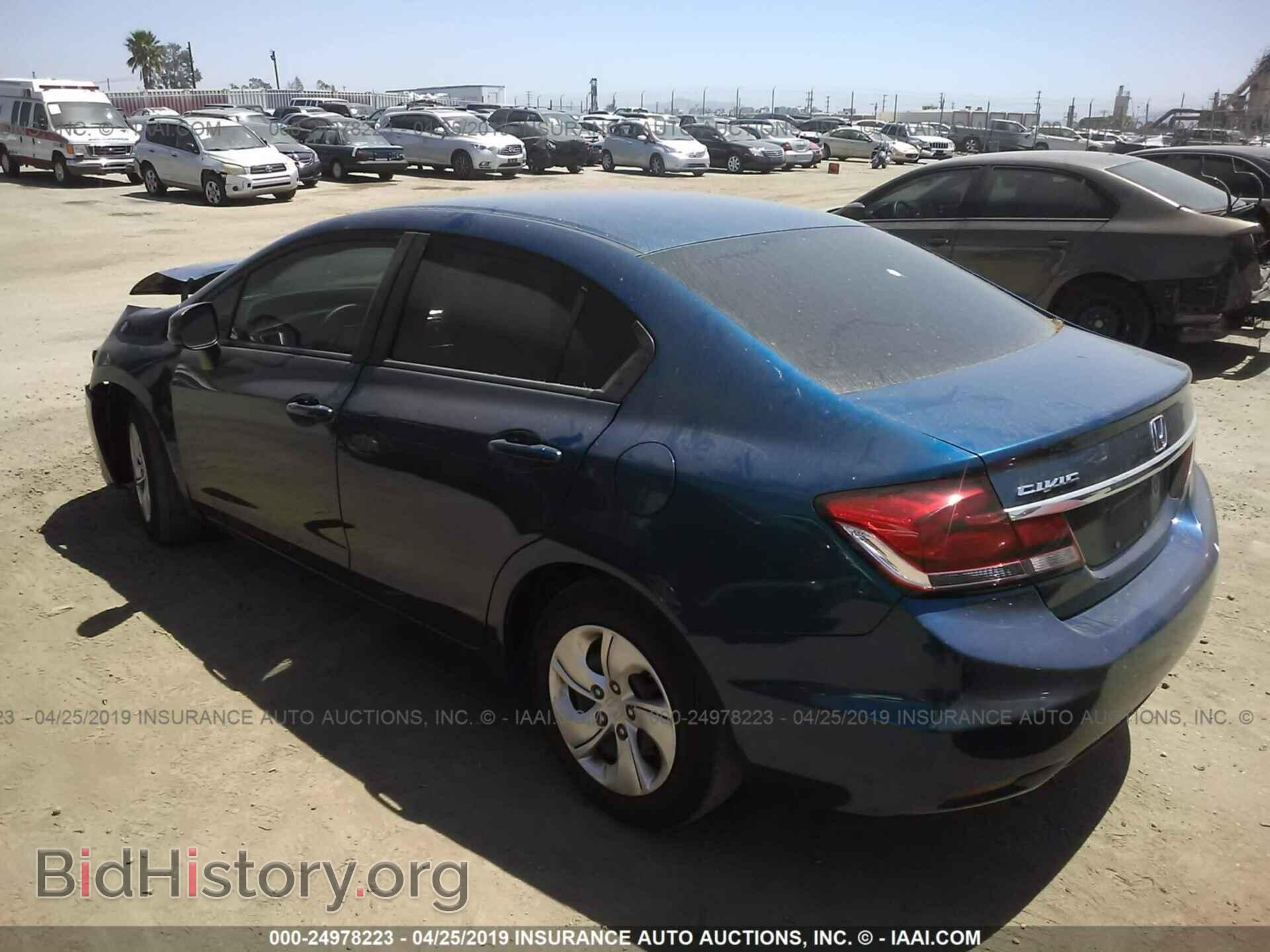 2013 HONDA CIVIC - VIN: 19XFB2F59DE208698 - Фото 3
