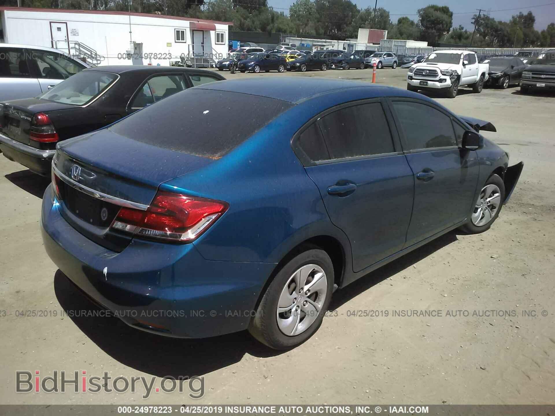 2013 HONDA CIVIC - VIN: 19XFB2F59DE208698 - Фото 4