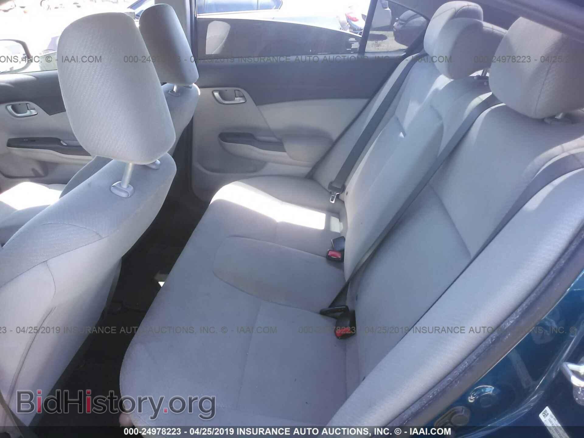2013 HONDA CIVIC - VIN: 19XFB2F59DE208698 - Фото 8