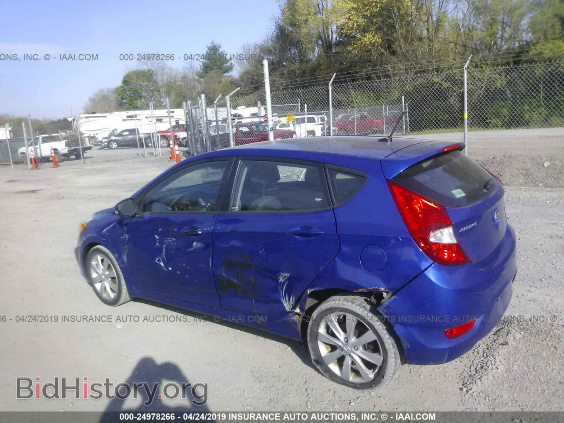 2014 HYUNDAI ACCENT - VIN: KMHCU5AE9EU161287 - Фото 6