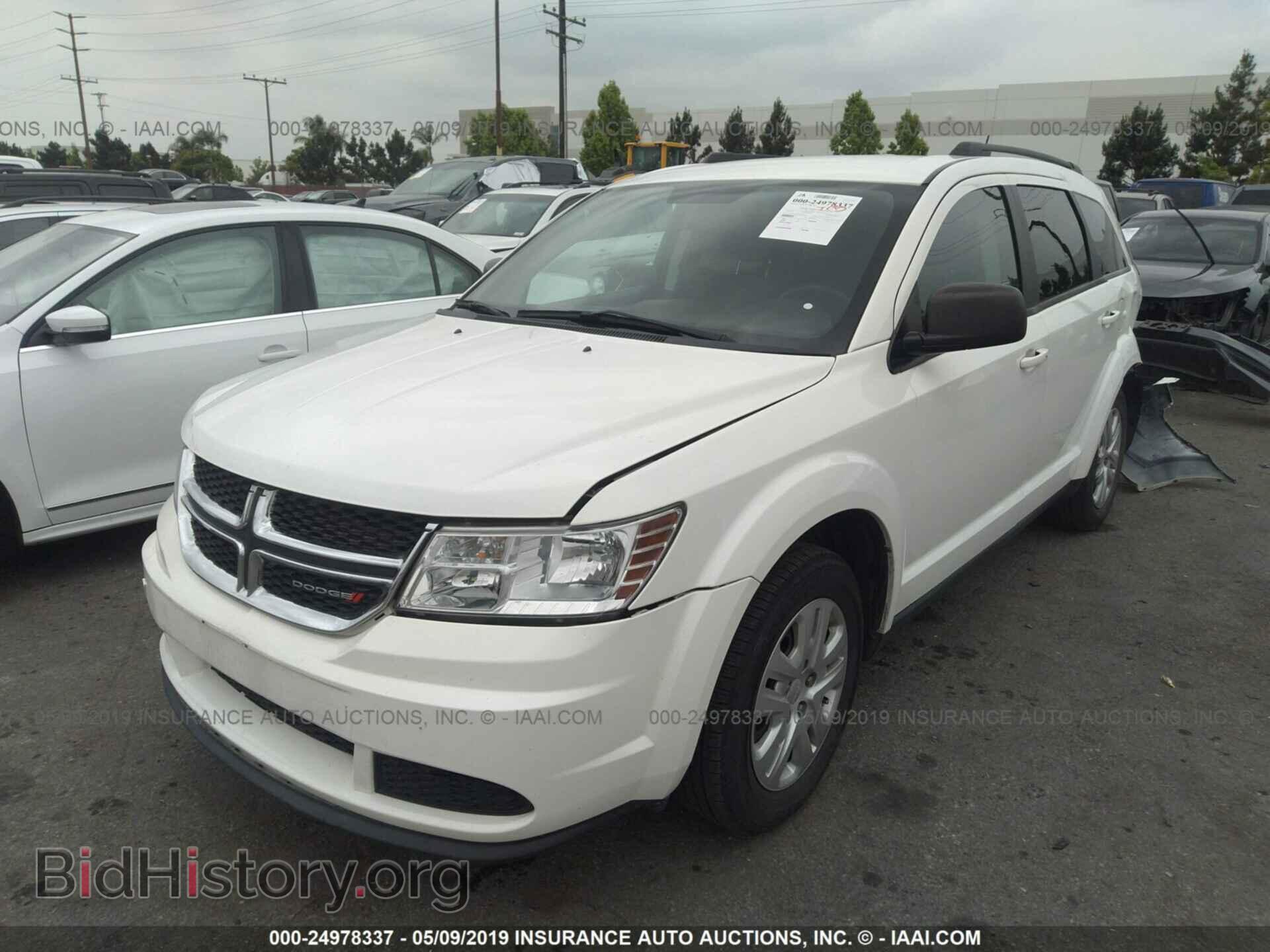 2016 DODGE JOURNEY - VIN: 3C4PDCAB3GT249751 - Фото 2