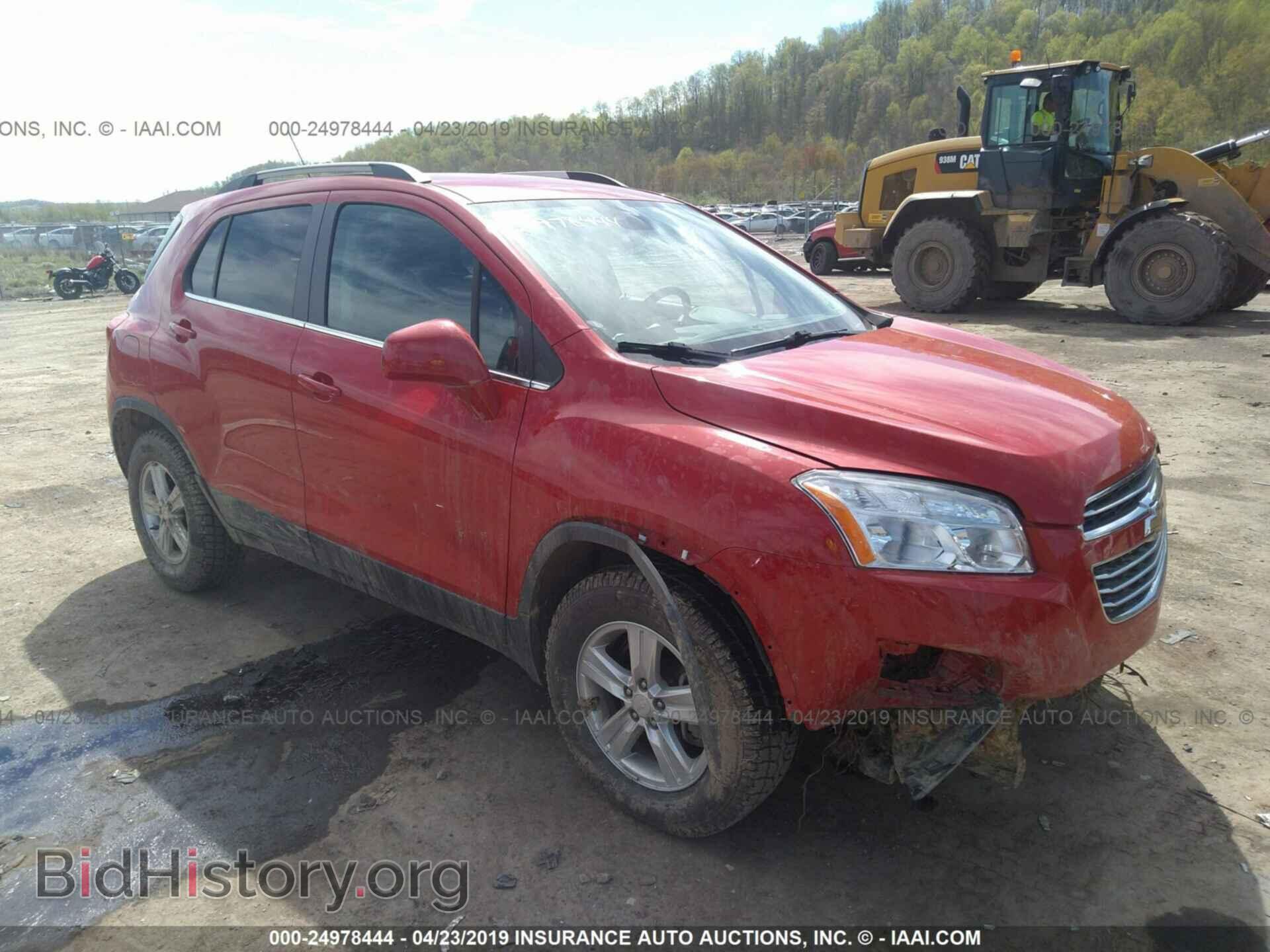 Фотография 3GNCJRSB2FL242756 - CHEVROLET TRAX 2015