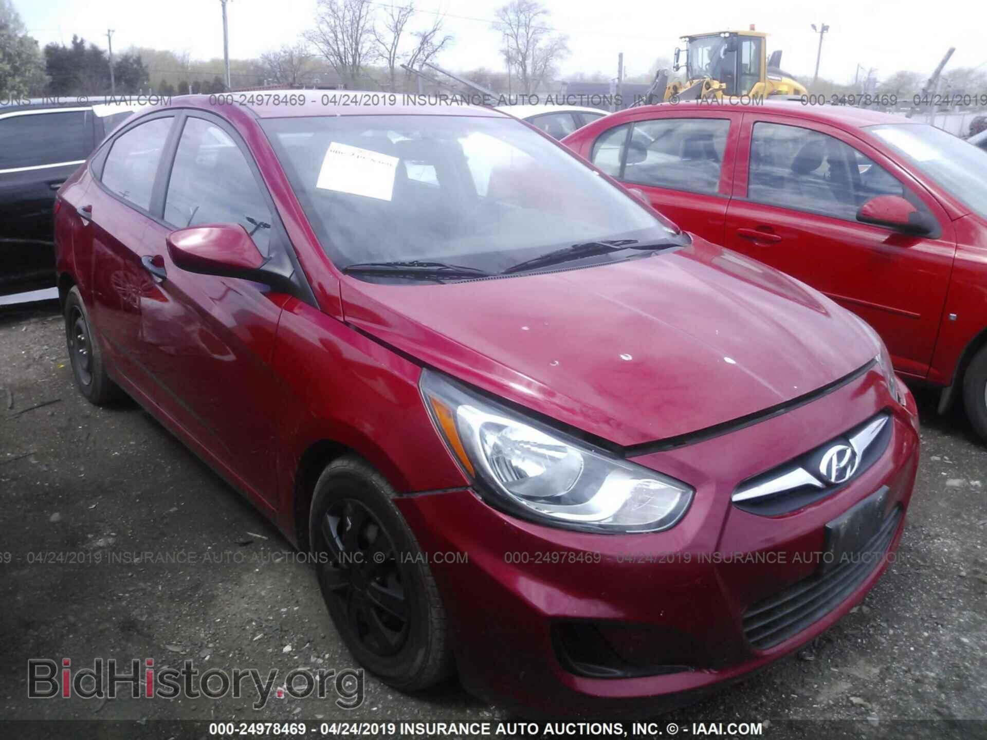 Фотография KMHCT4AE9CU085189 - HYUNDAI ACCENT 2012