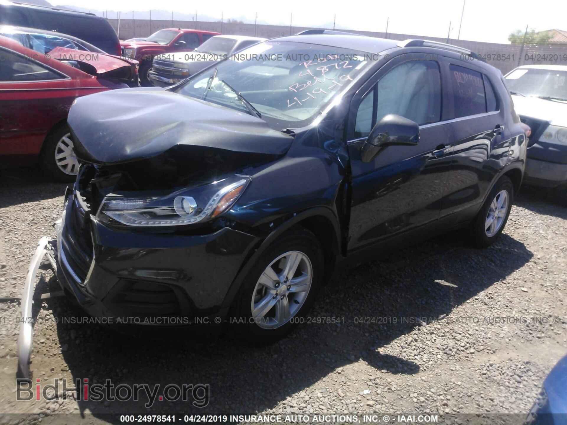 2017 CHEVROLET TRAX - VIN: 3GNCJLSB3HL147493 - Фото 2