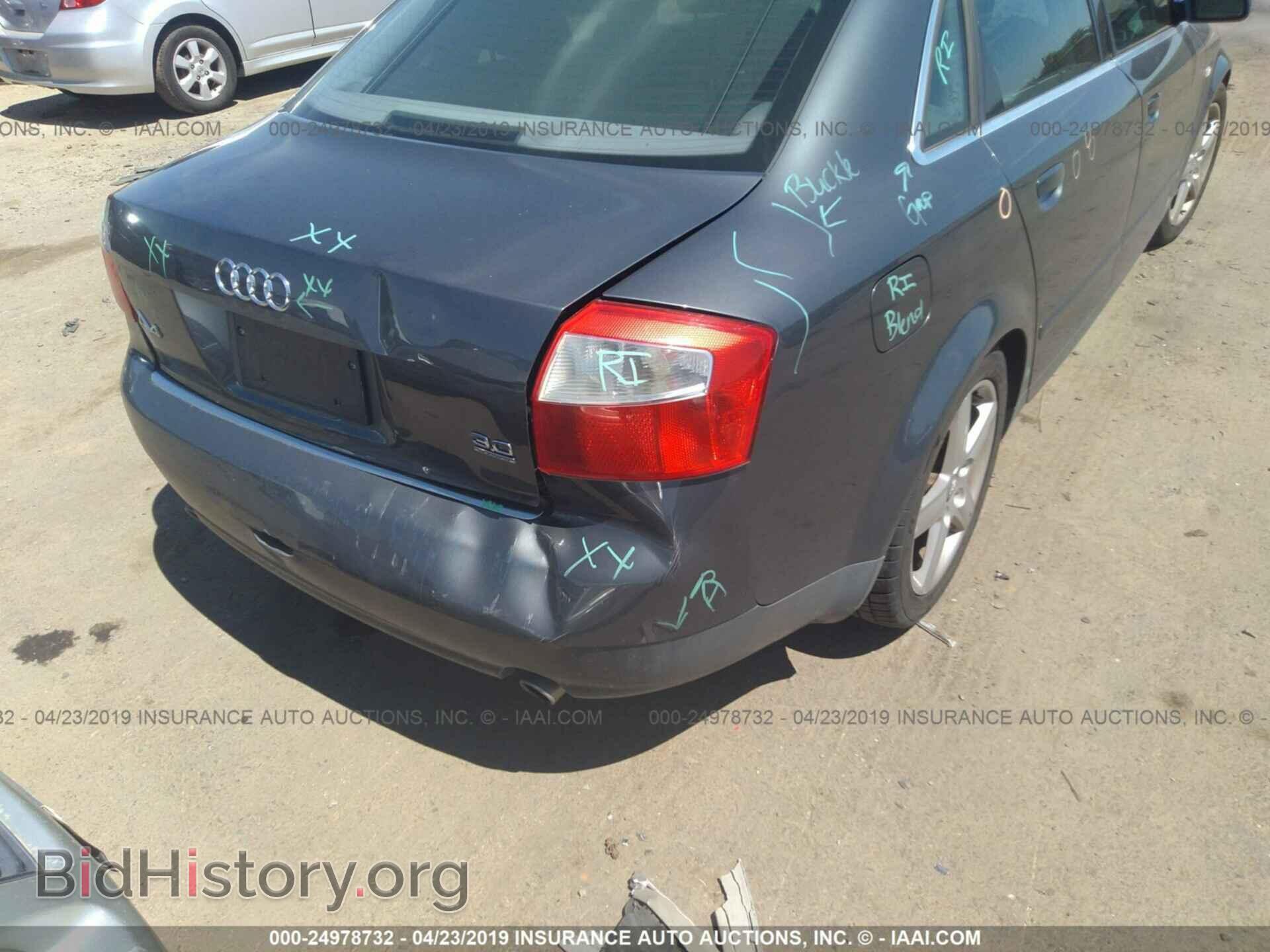 2002 AUDI A4 - VIN: WAULT68E82A228202 - Photo 6