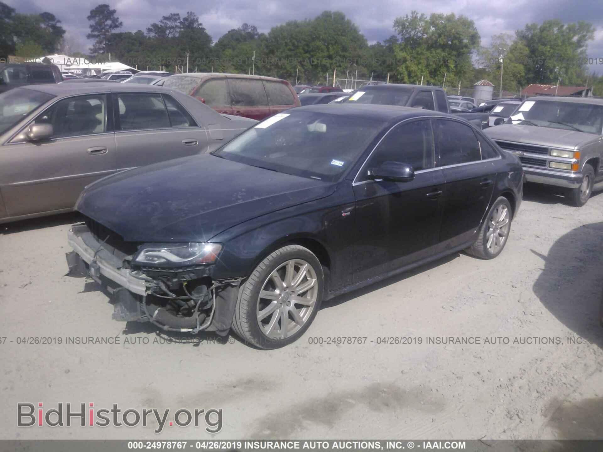 2012 AUDI A4 - VIN: WAUFFBFLXCN002347 - Фото 2