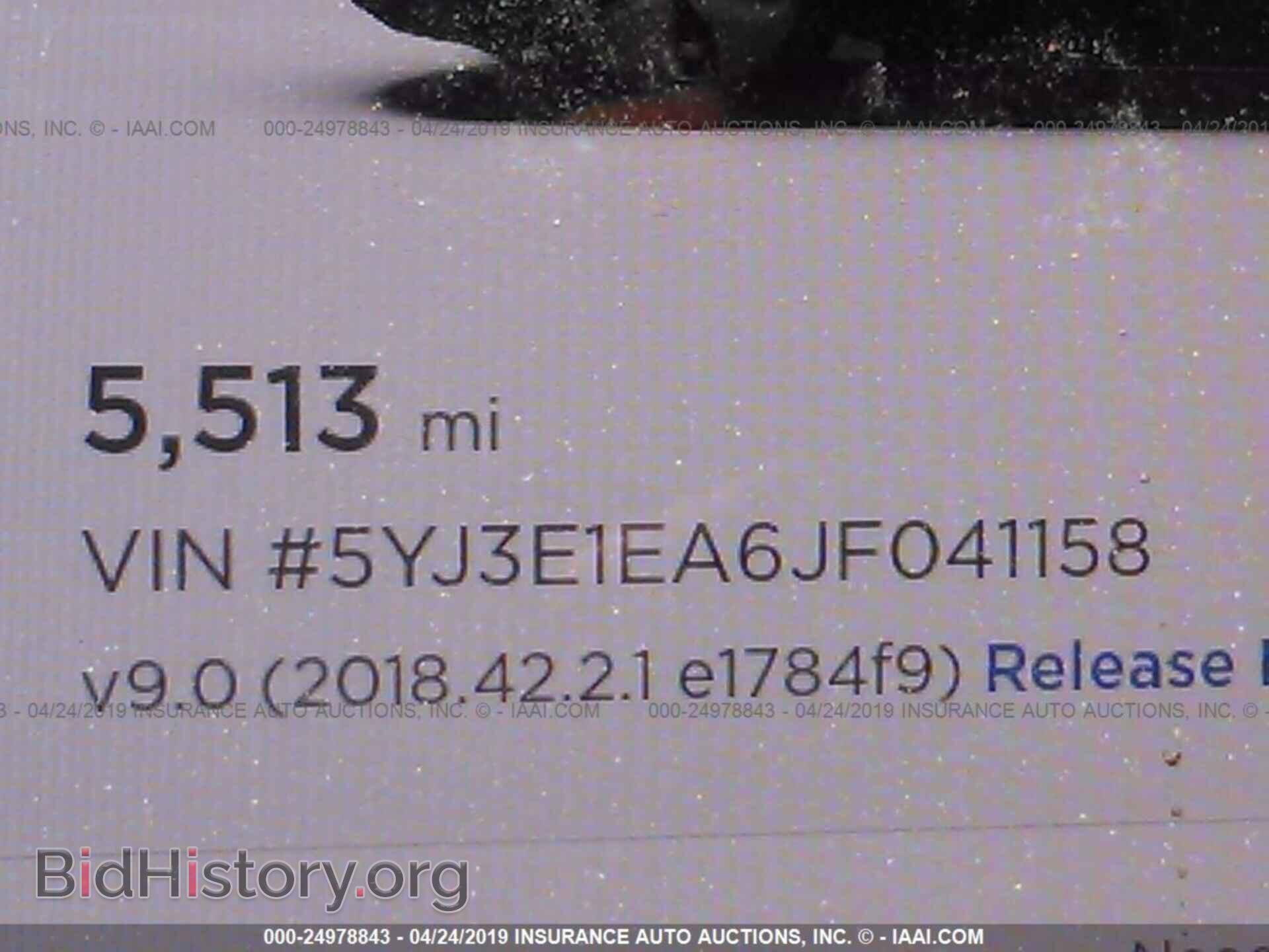 2018 TESLA MODEL 3 - VIN: 5YJ3E1EA6JF041158 - Фото 7
