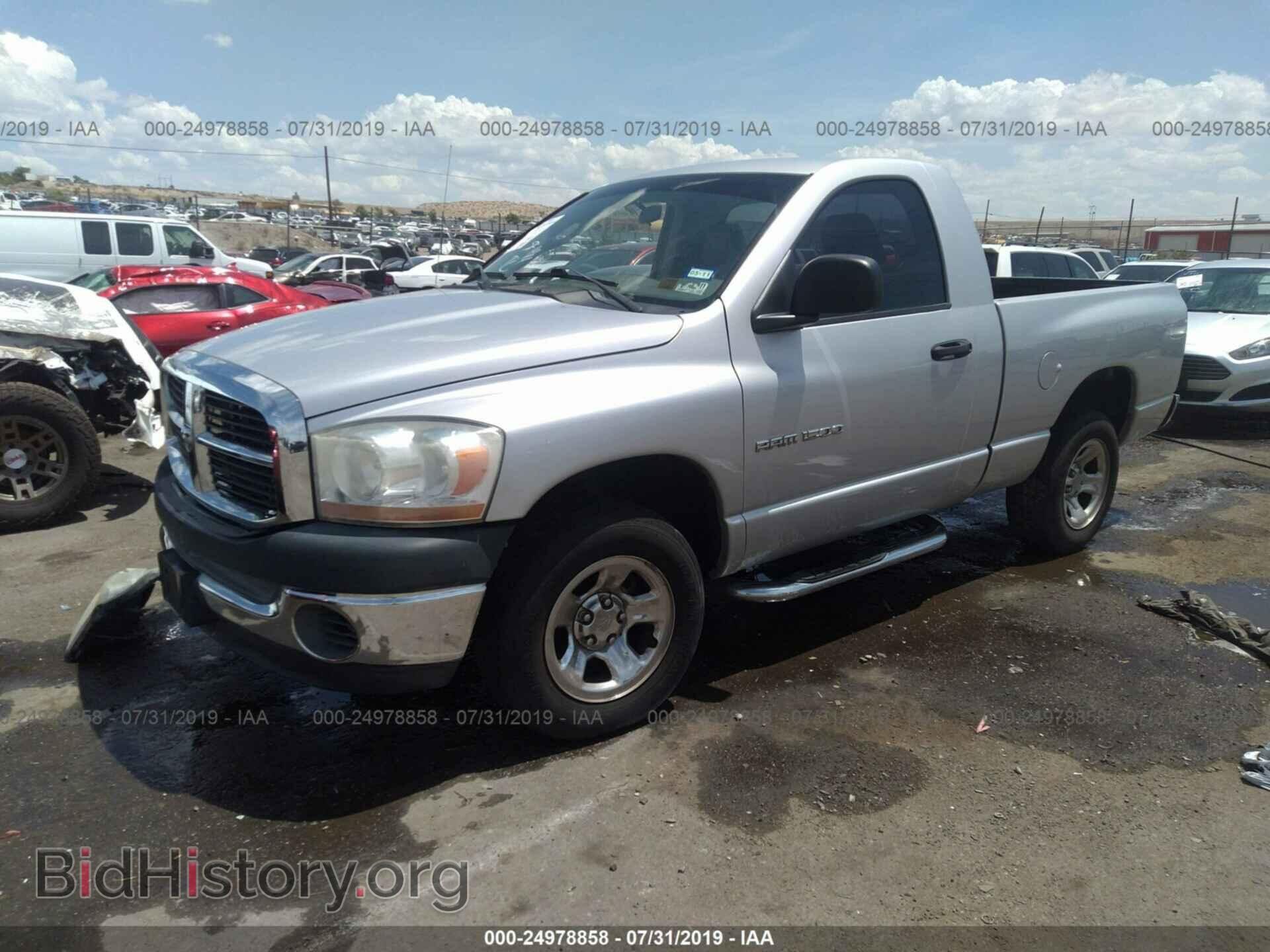 2006 DODGE RAM 1500 - VIN: 1D7HA16K66J238183 - Фото 2