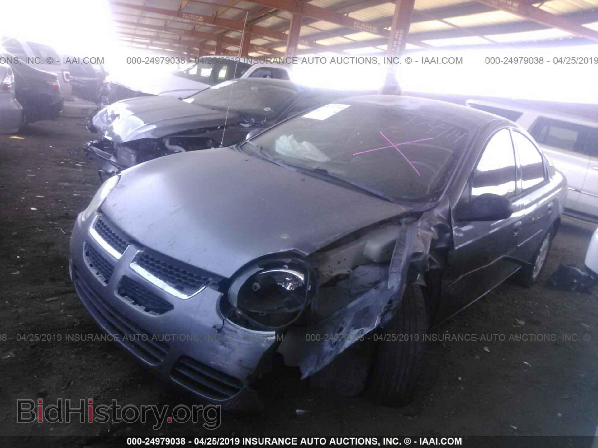 2005 DODGE NEON - VIN: 1B3ES56C25D227352 - Фото 2