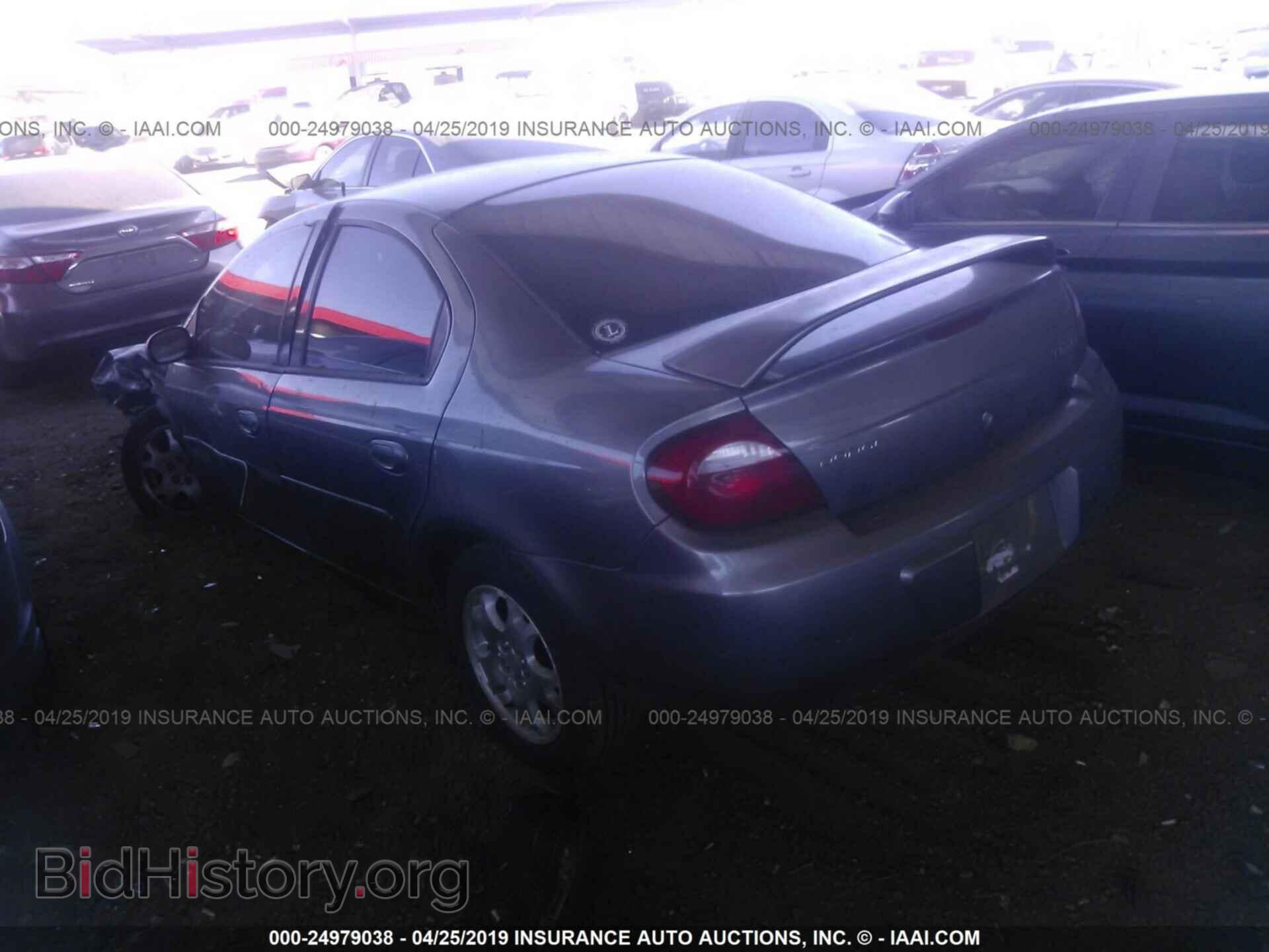 2005 DODGE NEON - VIN: 1B3ES56C25D227352 - Фото 3