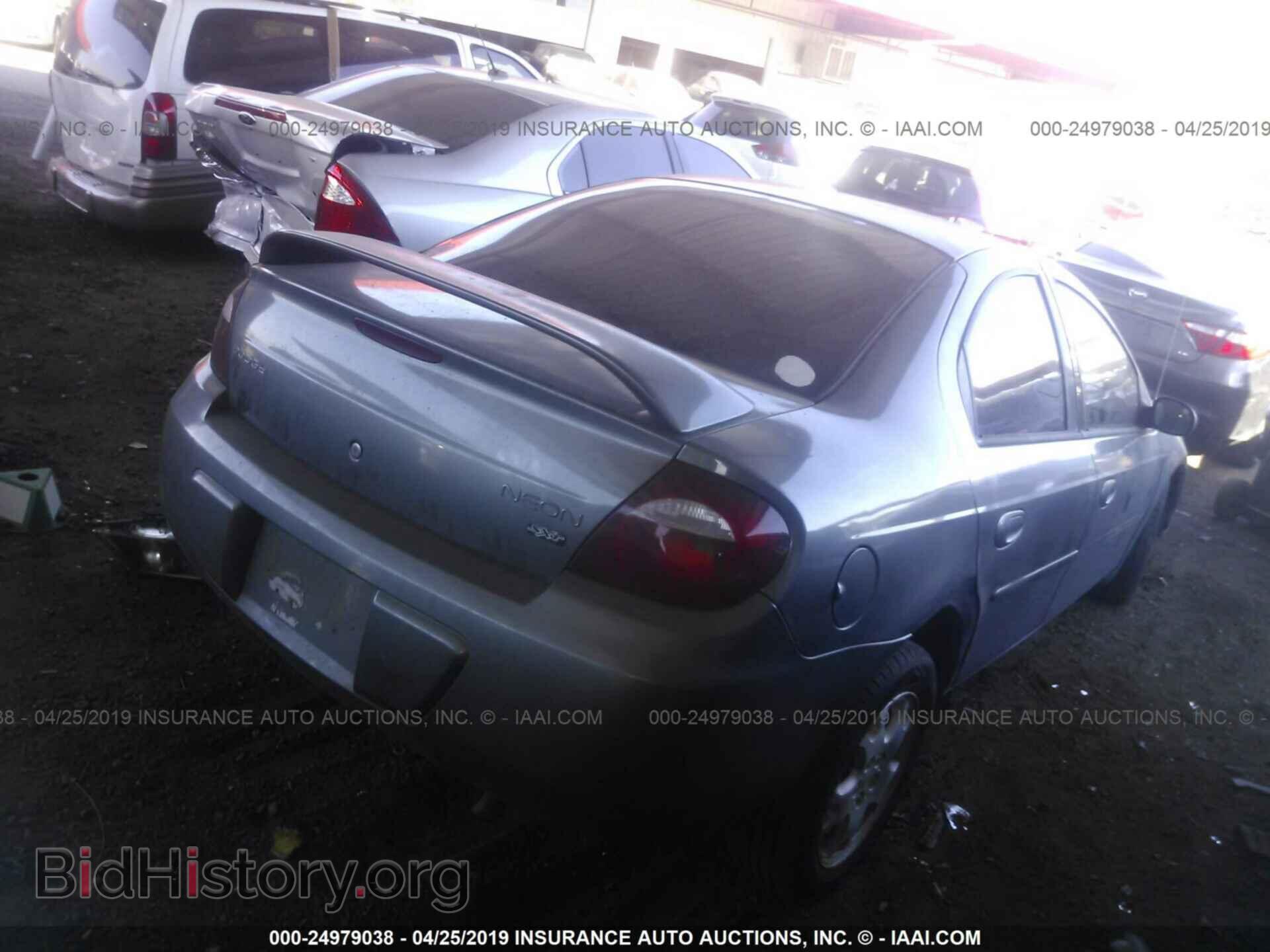 2005 DODGE NEON - VIN: 1B3ES56C25D227352 - Фото 4
