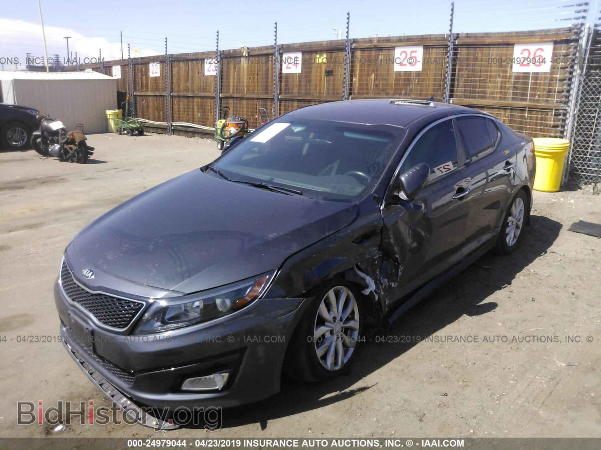 2015 KIA OPTIMA - VIN: 5XXGN4A70FG518247 - Photo 2