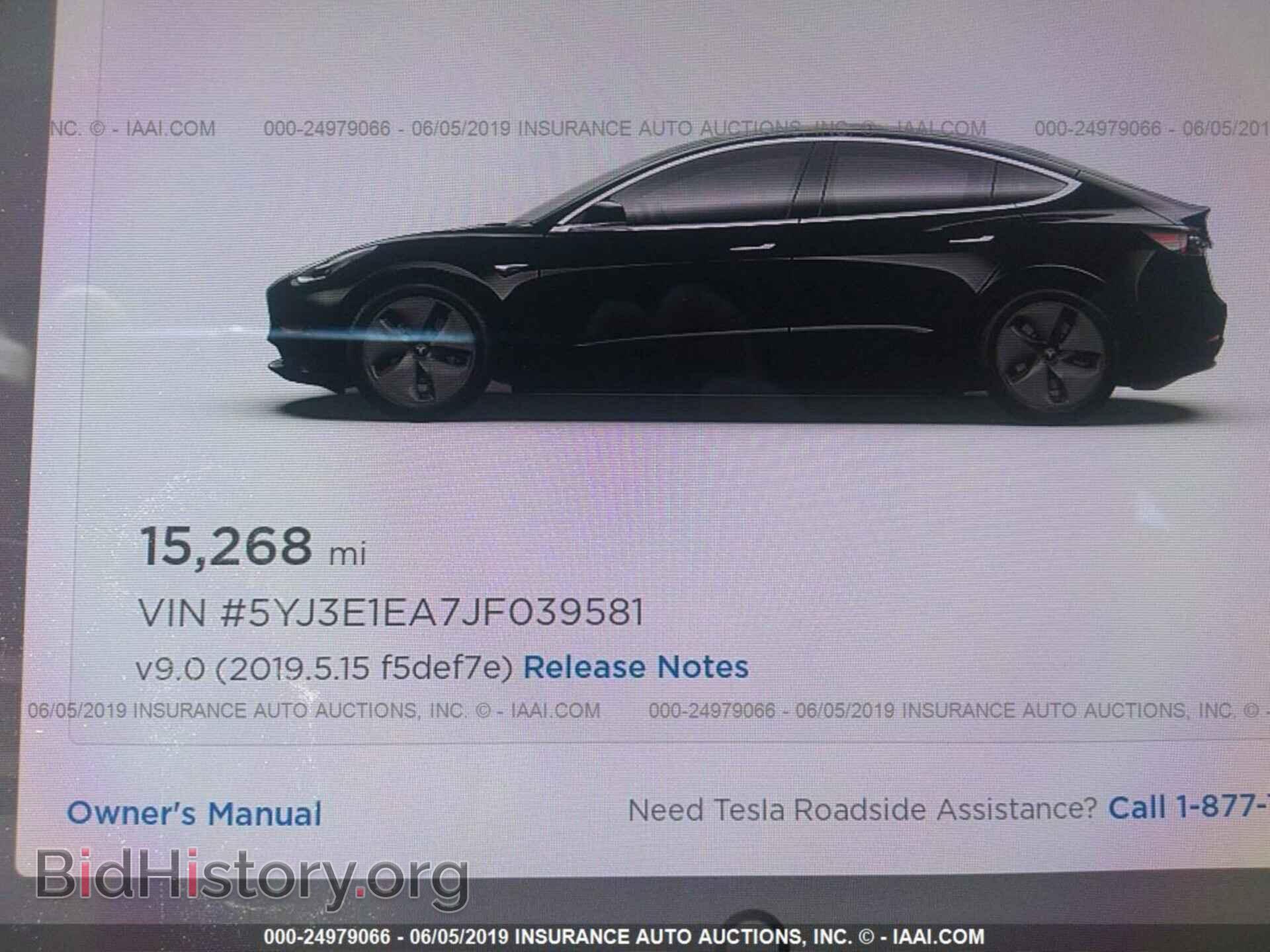 2018 TESLA MODEL 3 - VIN: 5YJ3E1EA7JF039581 - Фото 7