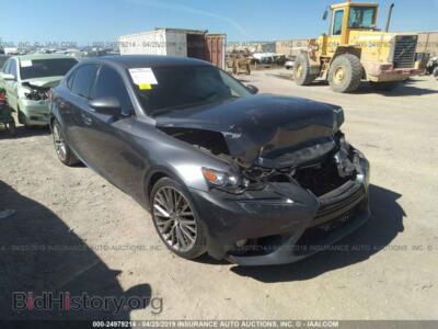 2014 Lexus IS, gray — VIN JTHBF1D22E5016797, IAAI