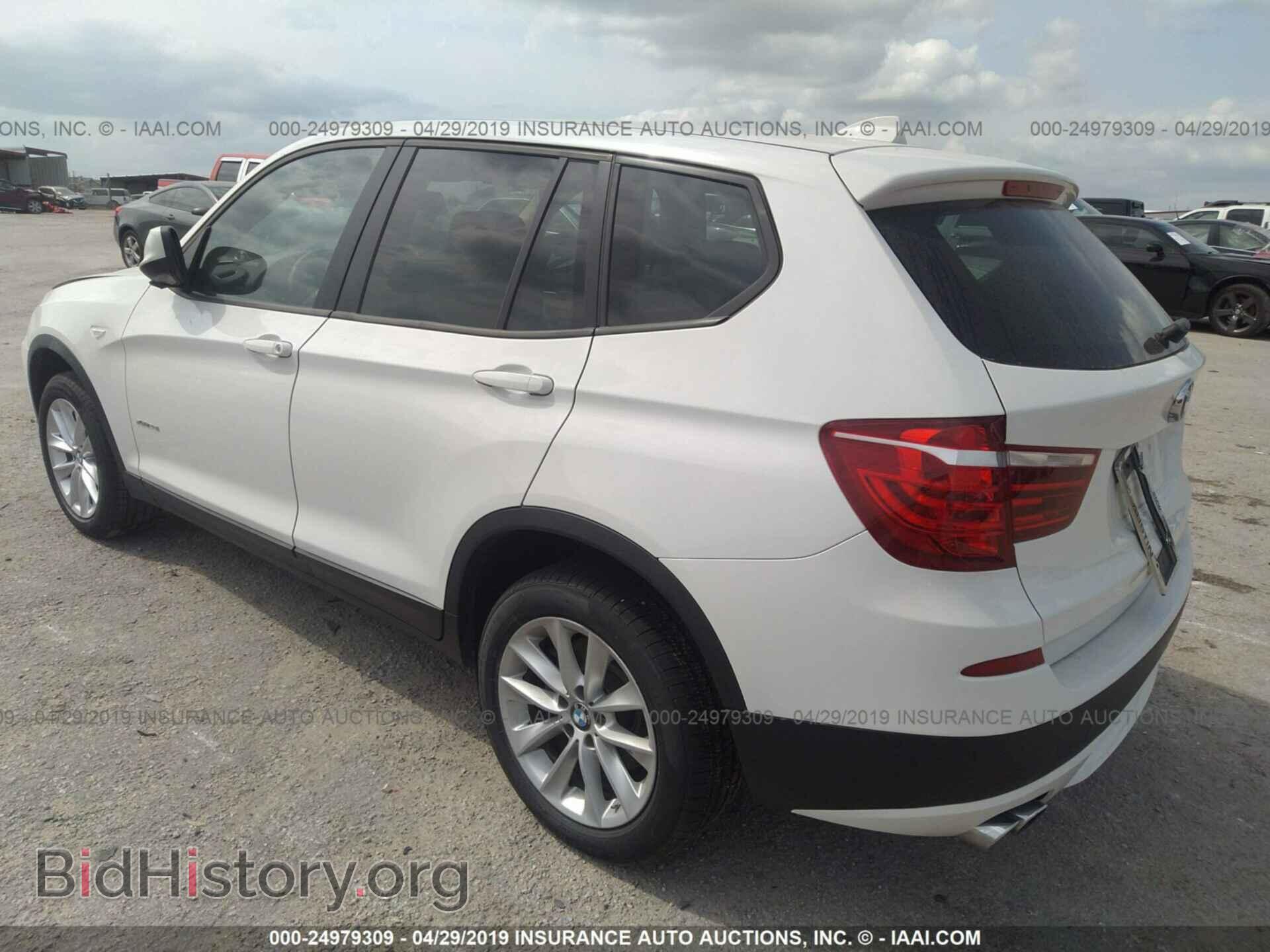 2014 BMW X3 - VIN: 5UXWX9C54E0D37460 - Фото 3