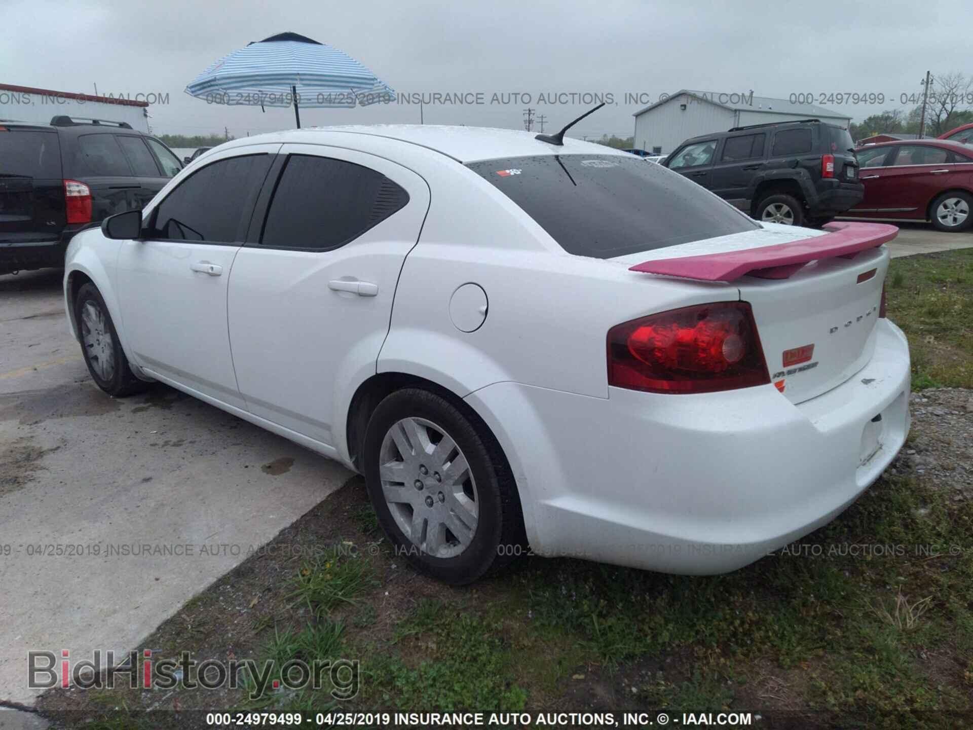 2013 DODGE AVENGER - VIN: 1C3CDZAB5DN592028 - Фото 3
