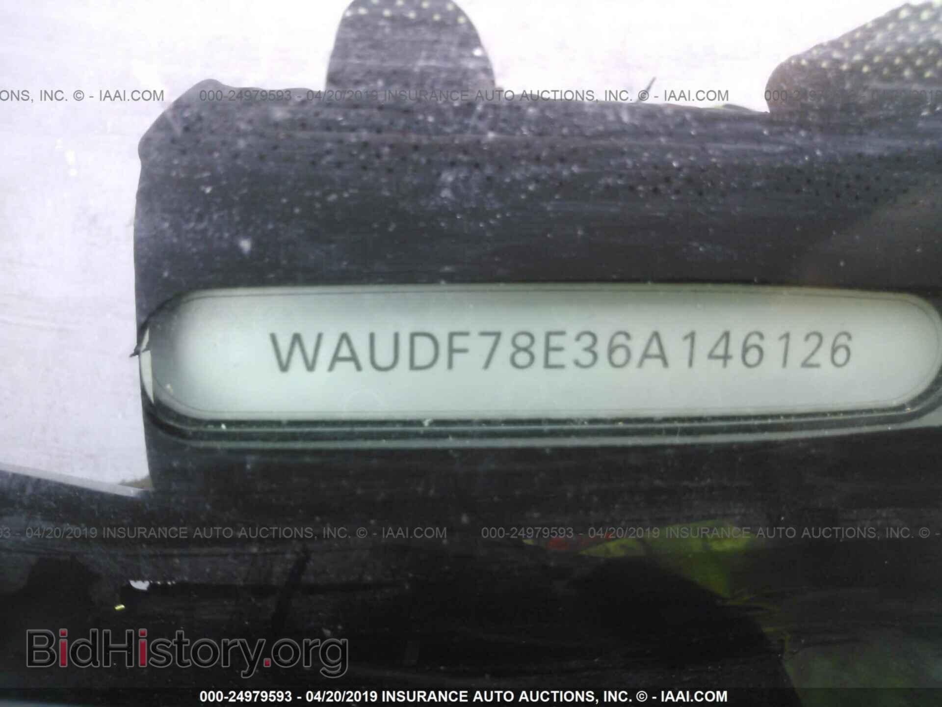 2006 AUDI A4 - VIN: WAUDF78E36A146126 - Фото 9