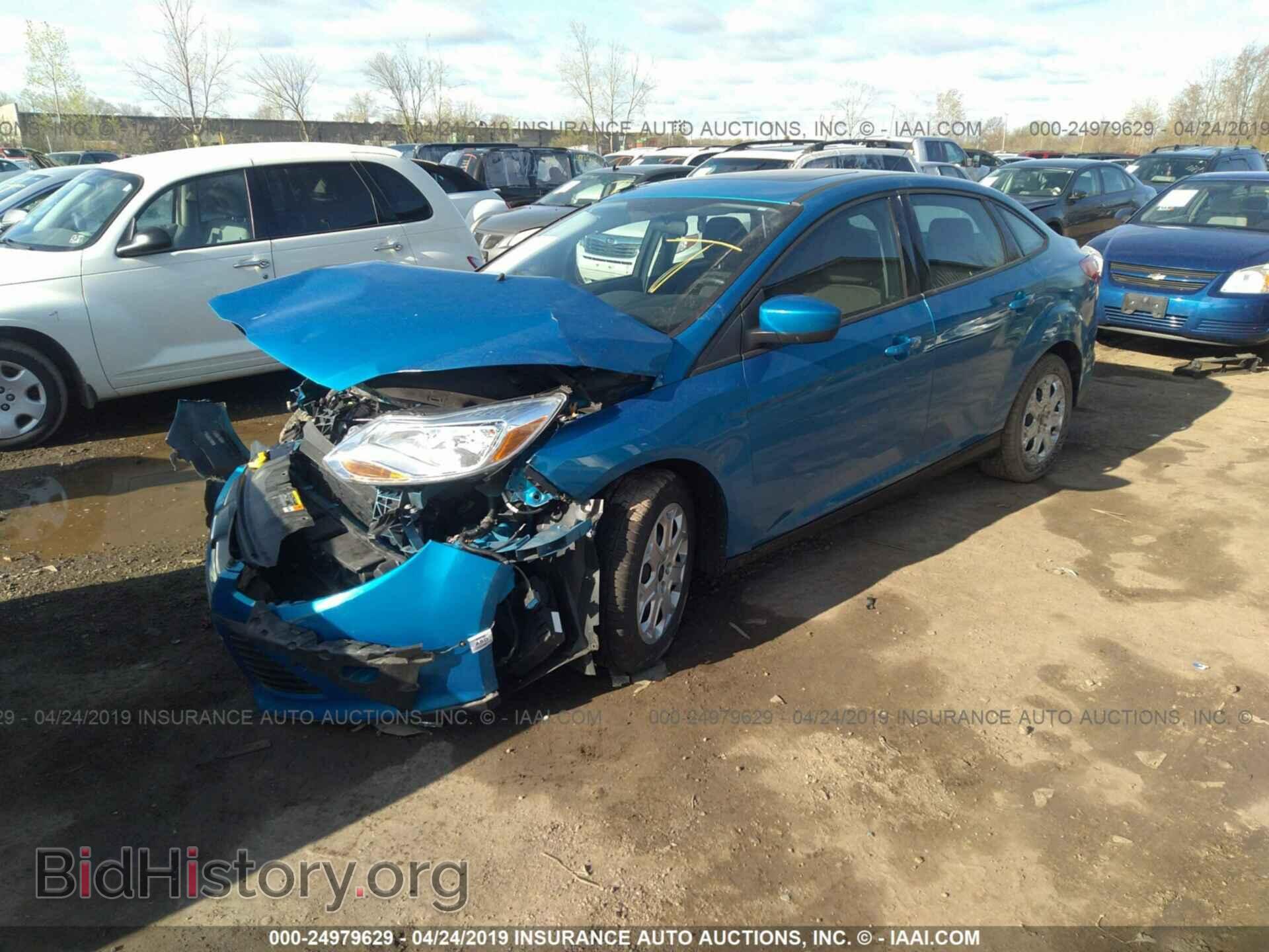 2012 FORD FOCUS - VIN: 1FAHP3F2XCL421127 - Фото 2