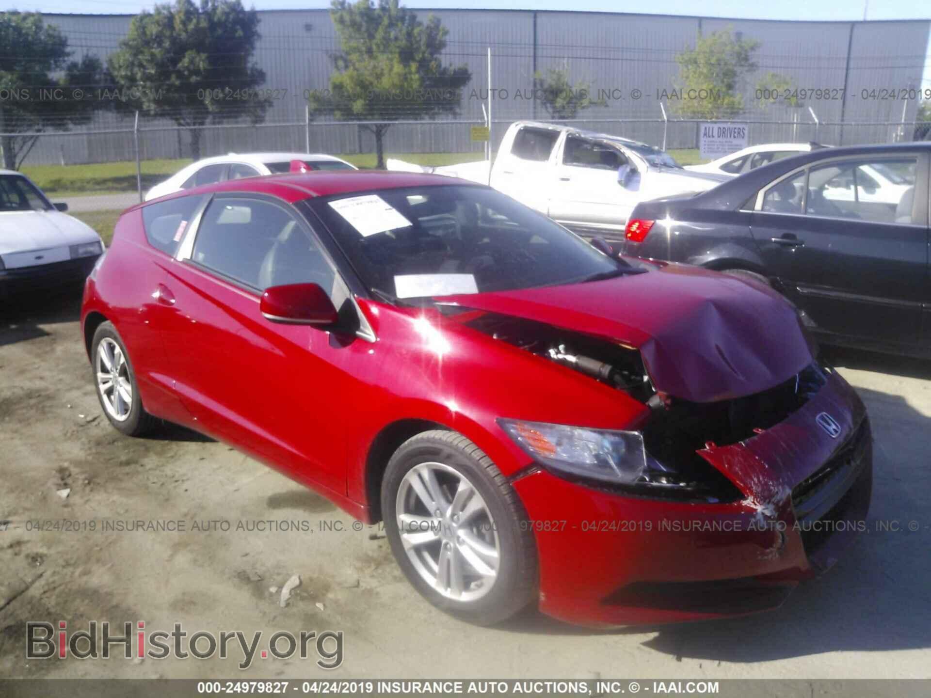 Фотография JHMZF1D41CS003179 - HONDA CR-Z 2012