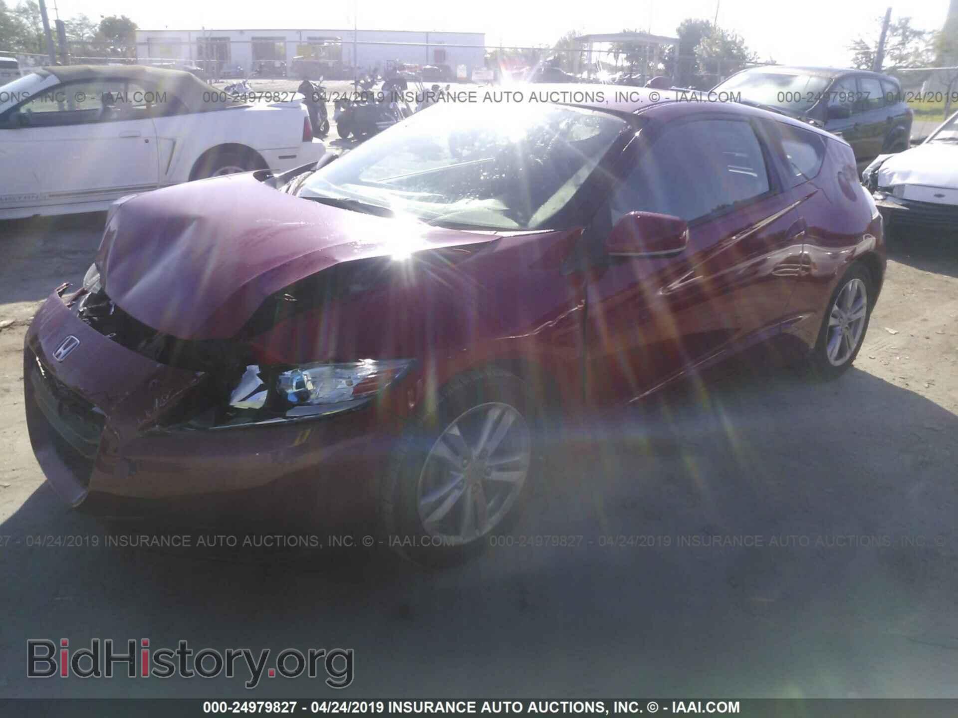2012 HONDA CR-Z - VIN: JHMZF1D41CS003179 - Фото 2