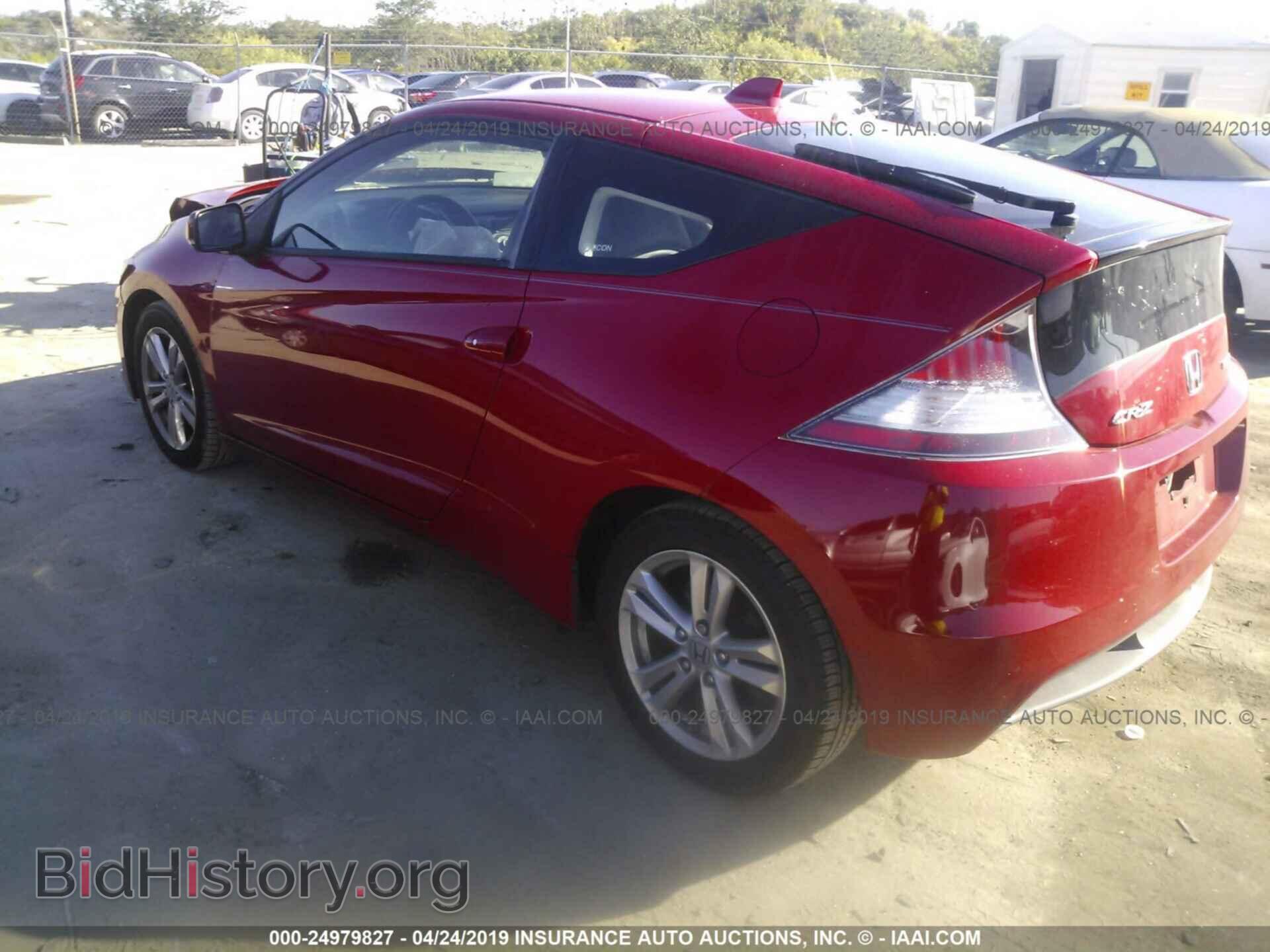 2012 HONDA CR-Z - VIN: JHMZF1D41CS003179 - Фото 3