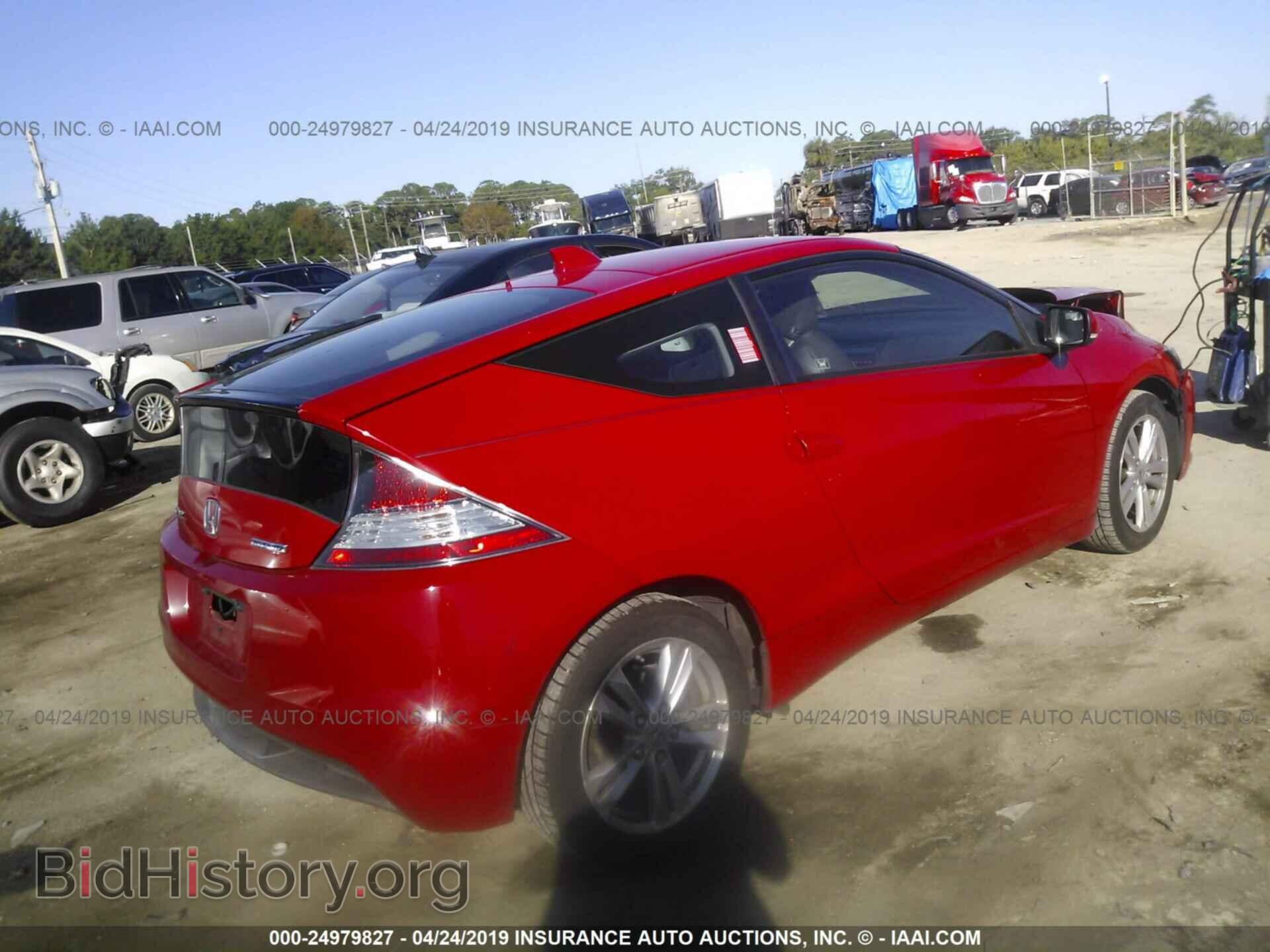 2012 HONDA CR-Z - VIN: JHMZF1D41CS003179 - Фото 4