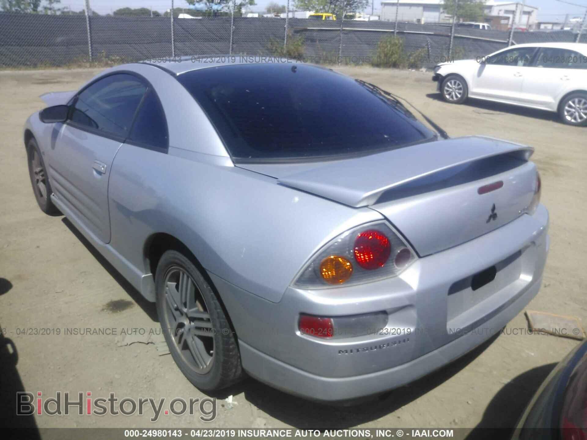 2003 MITSUBISHI ECLIPSE - VIN: 4A3AC74H53E112706 - Фото 3