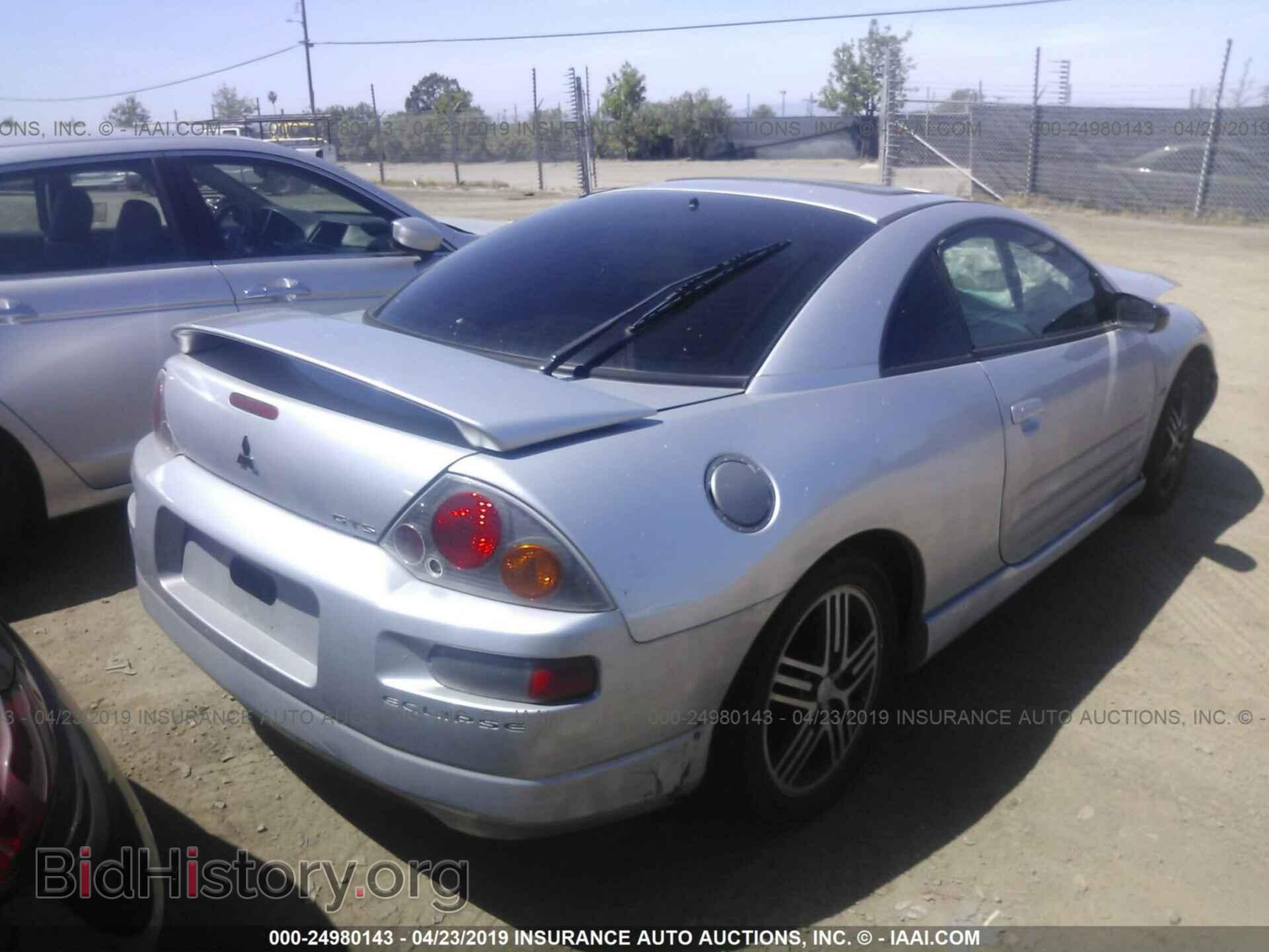 2003 MITSUBISHI ECLIPSE - VIN: 4A3AC74H53E112706 - Фото 4