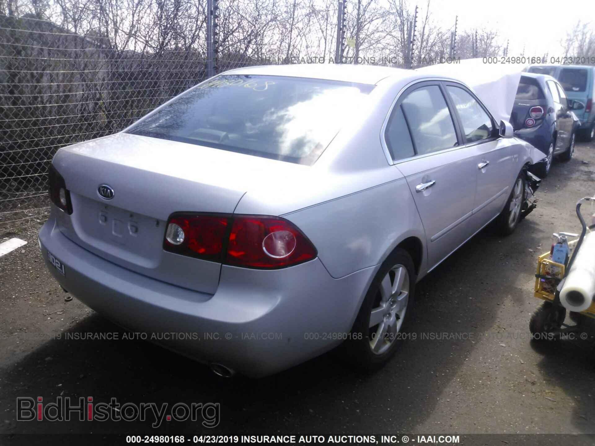 2006 KIA OPTIMA - VIN: KNAGE124665022311 - Фото 4