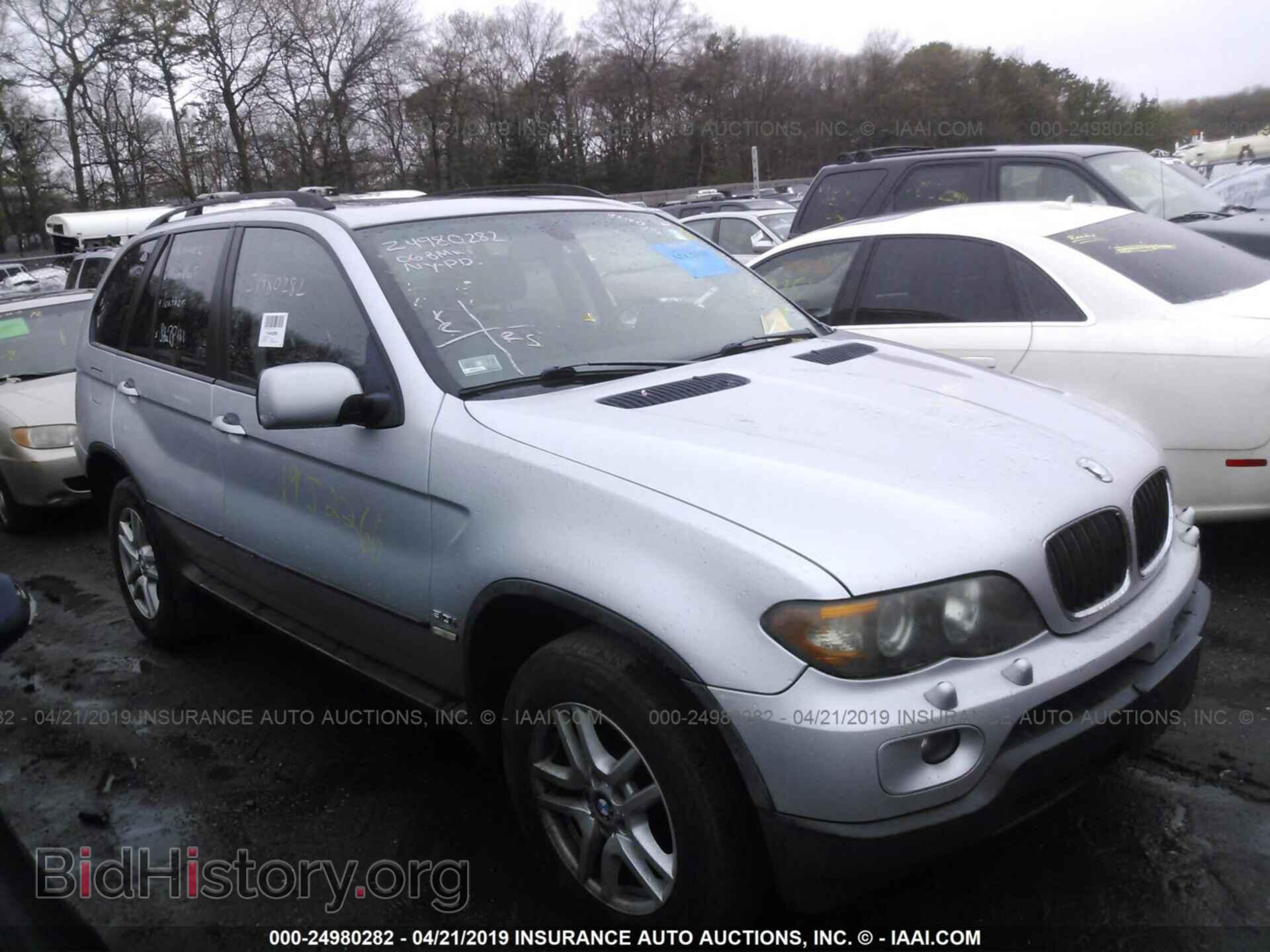 Photo 5UXFA13536LY33995 - BMW X5 2006